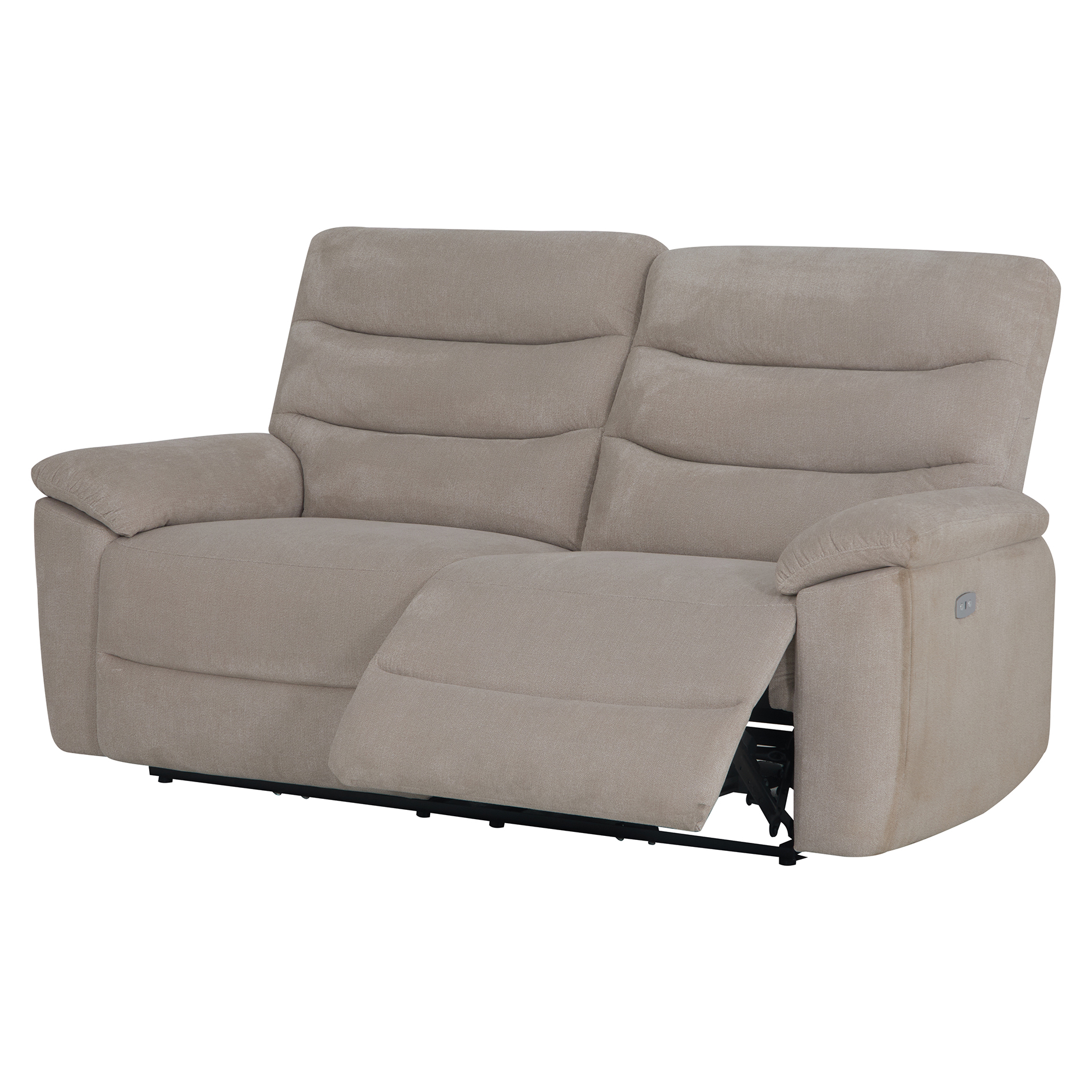 2,5-Sitzer-Sofa - beige - elektrische Relaxfunktion