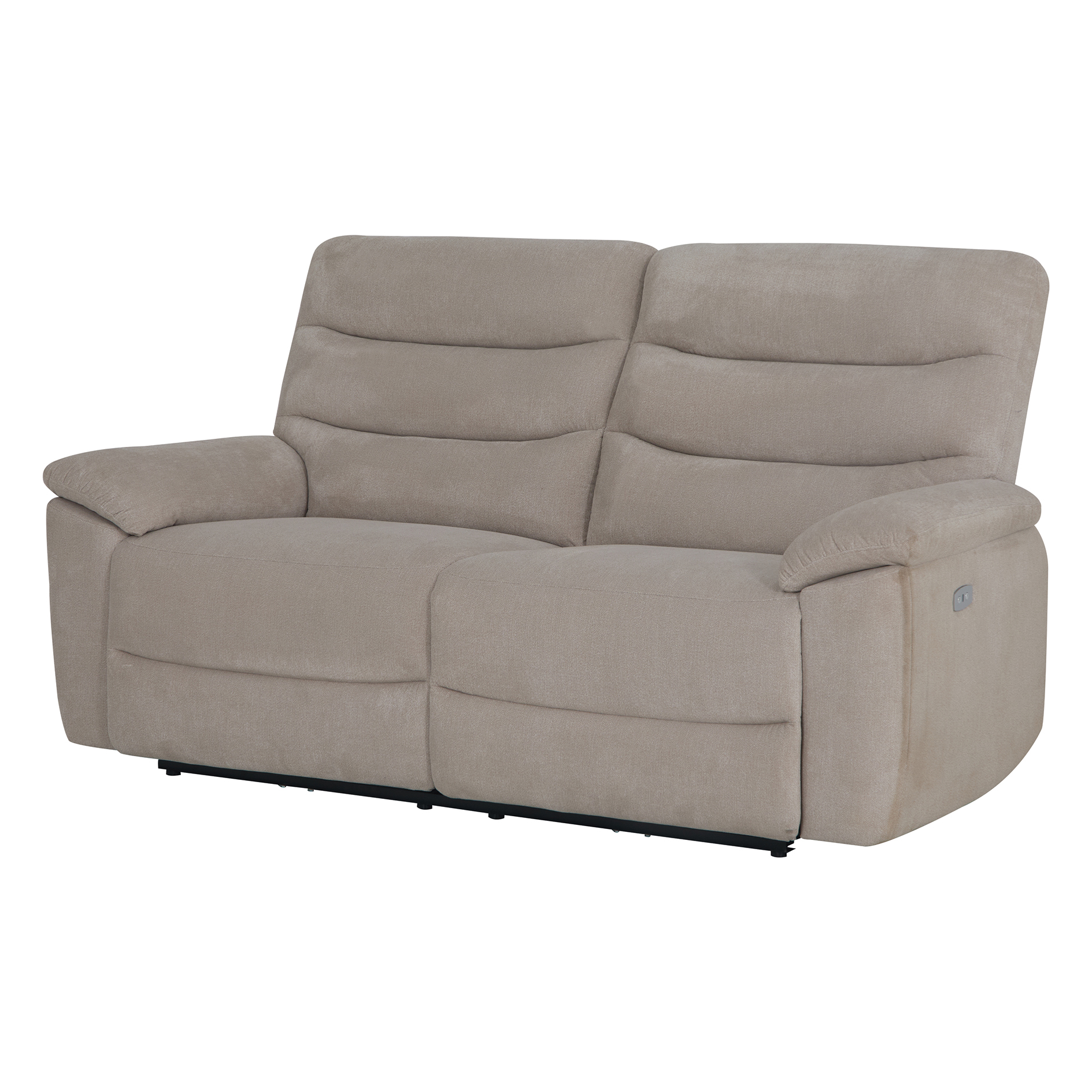 2,5-Sitzer-Sofa - beige - elektrische Relaxfunktion