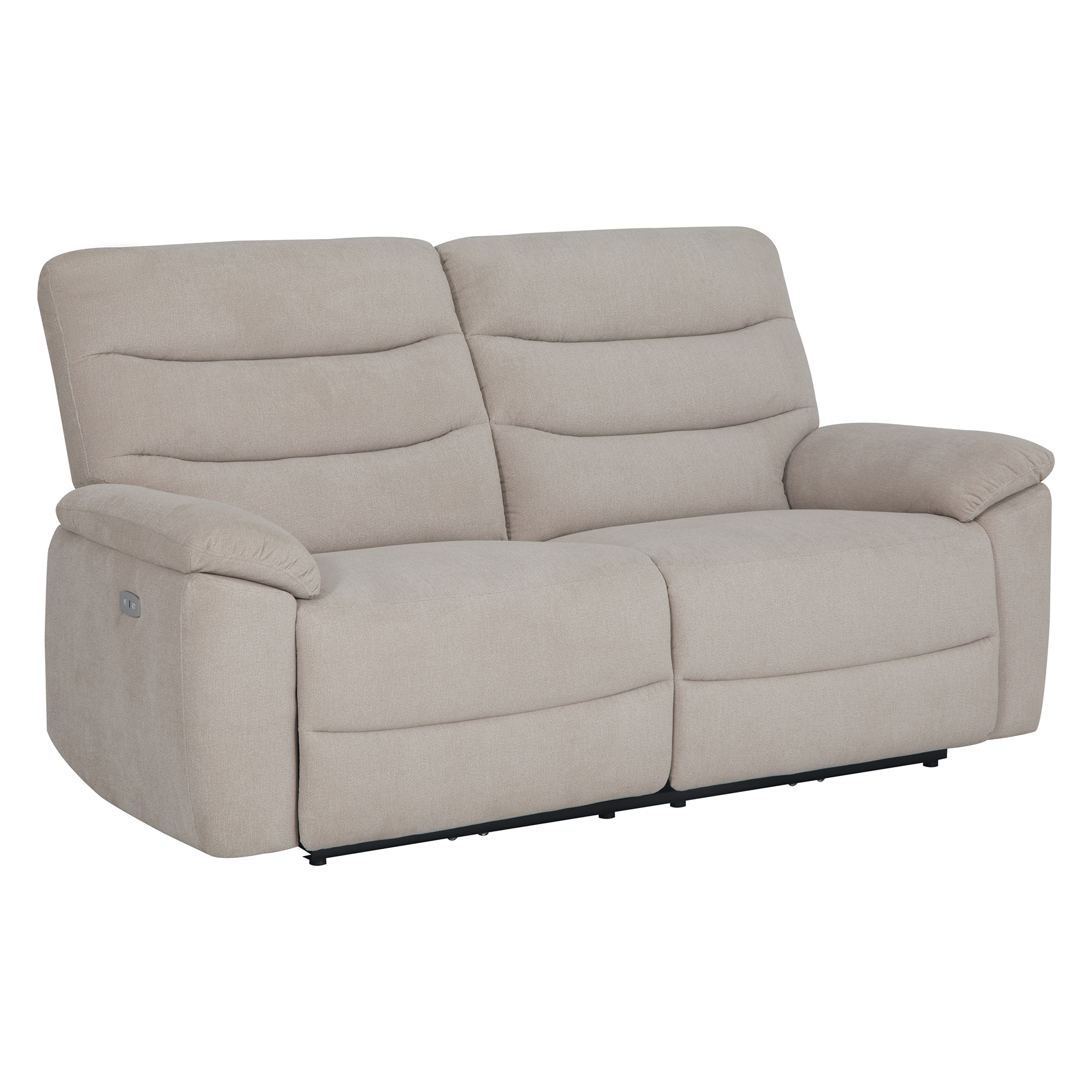 2,5-Sitzer-Sofa - beige - elektrische Relaxfunktion