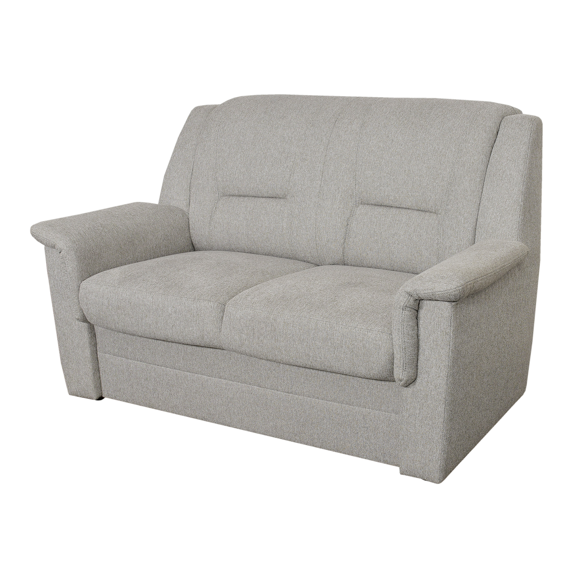 2-Sitzer-Sofa - beige - Webstoff - 152 cm