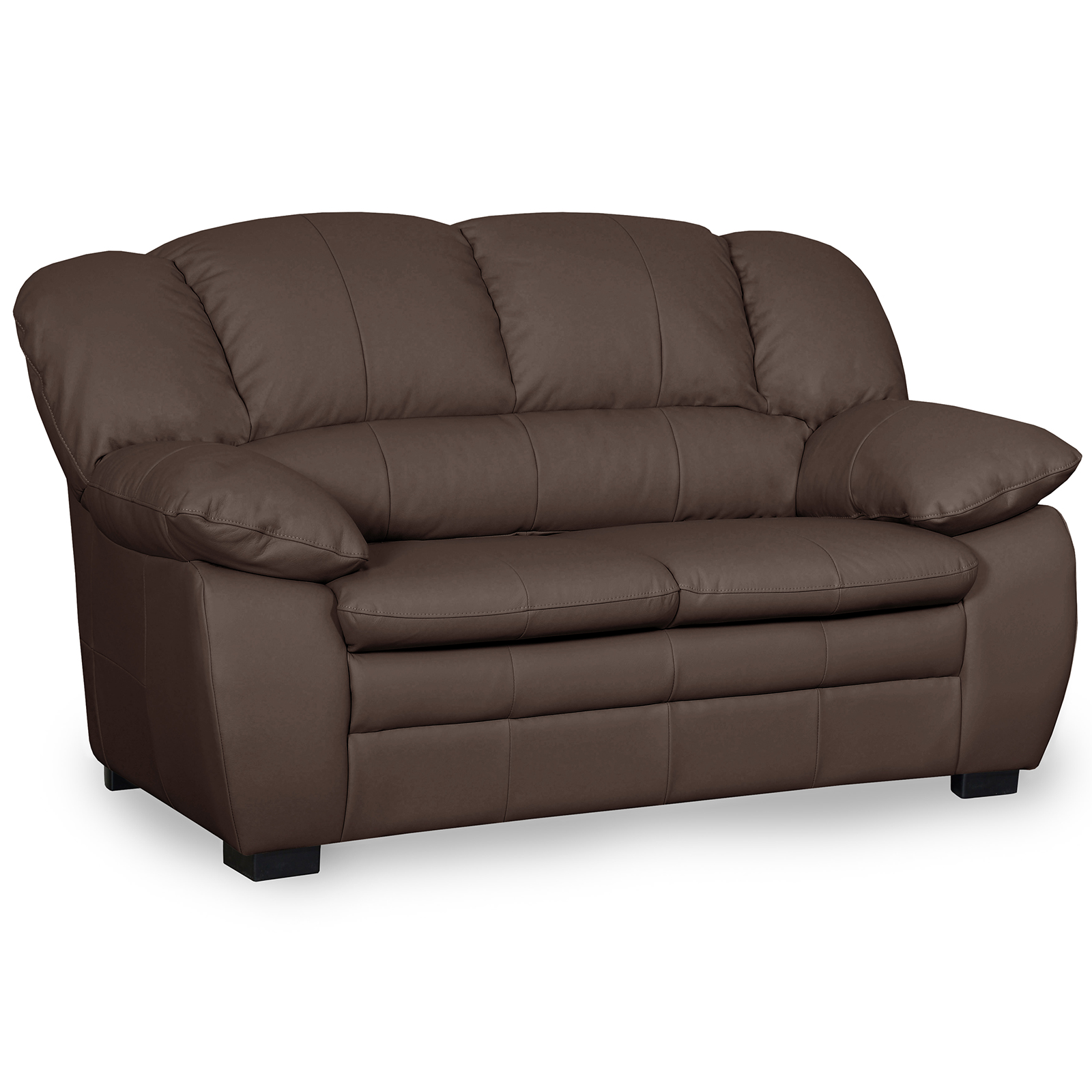 2-Sitzer-Sofa - cocoa - Echtleder