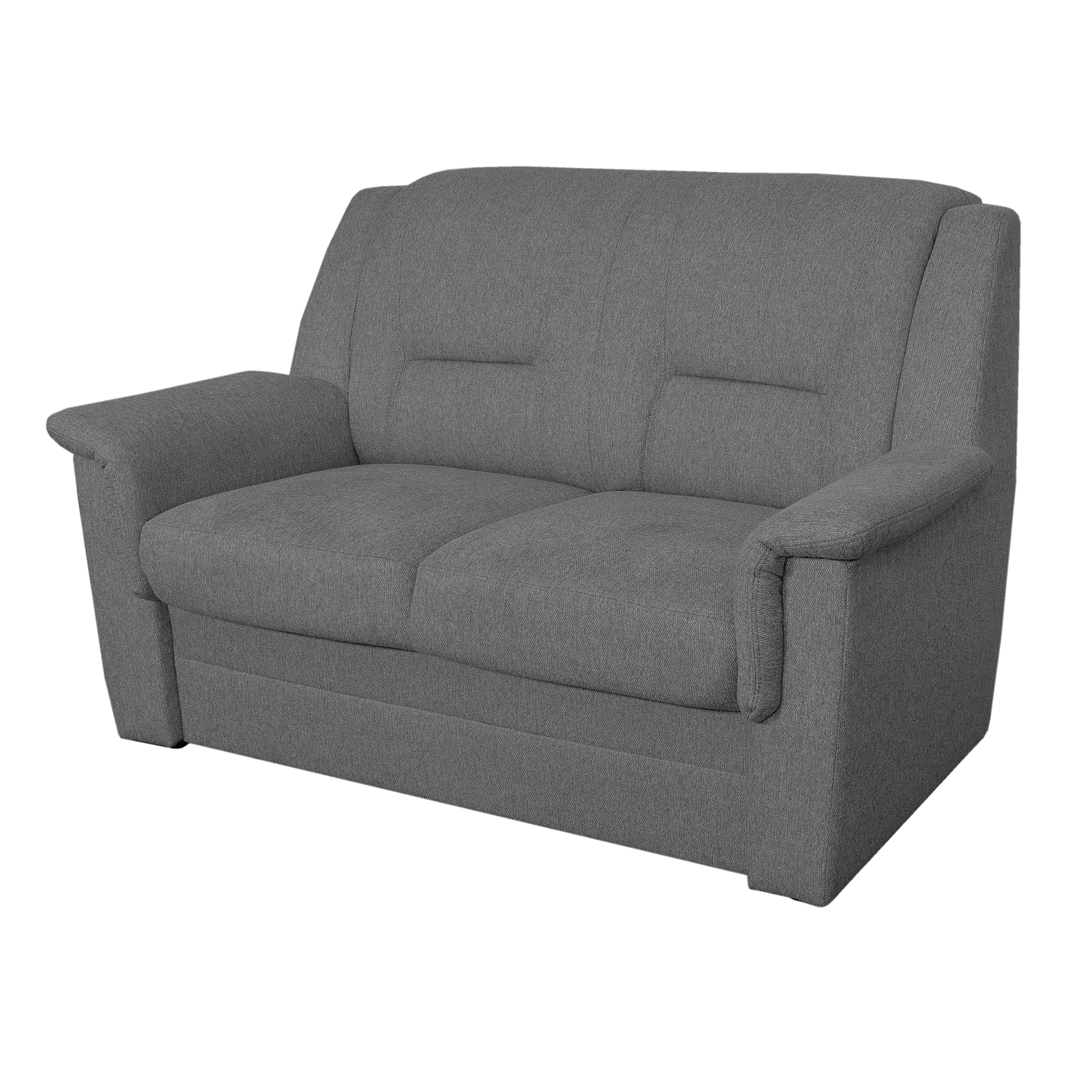 2-Sitzer-Sofa - greige - Webstoff - 152 cm