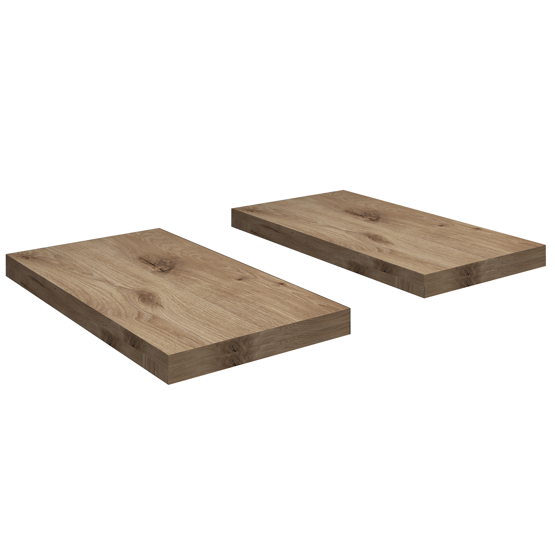 2-teiliges Ansatzplatten-Set - Viking Oak - je 50 cm