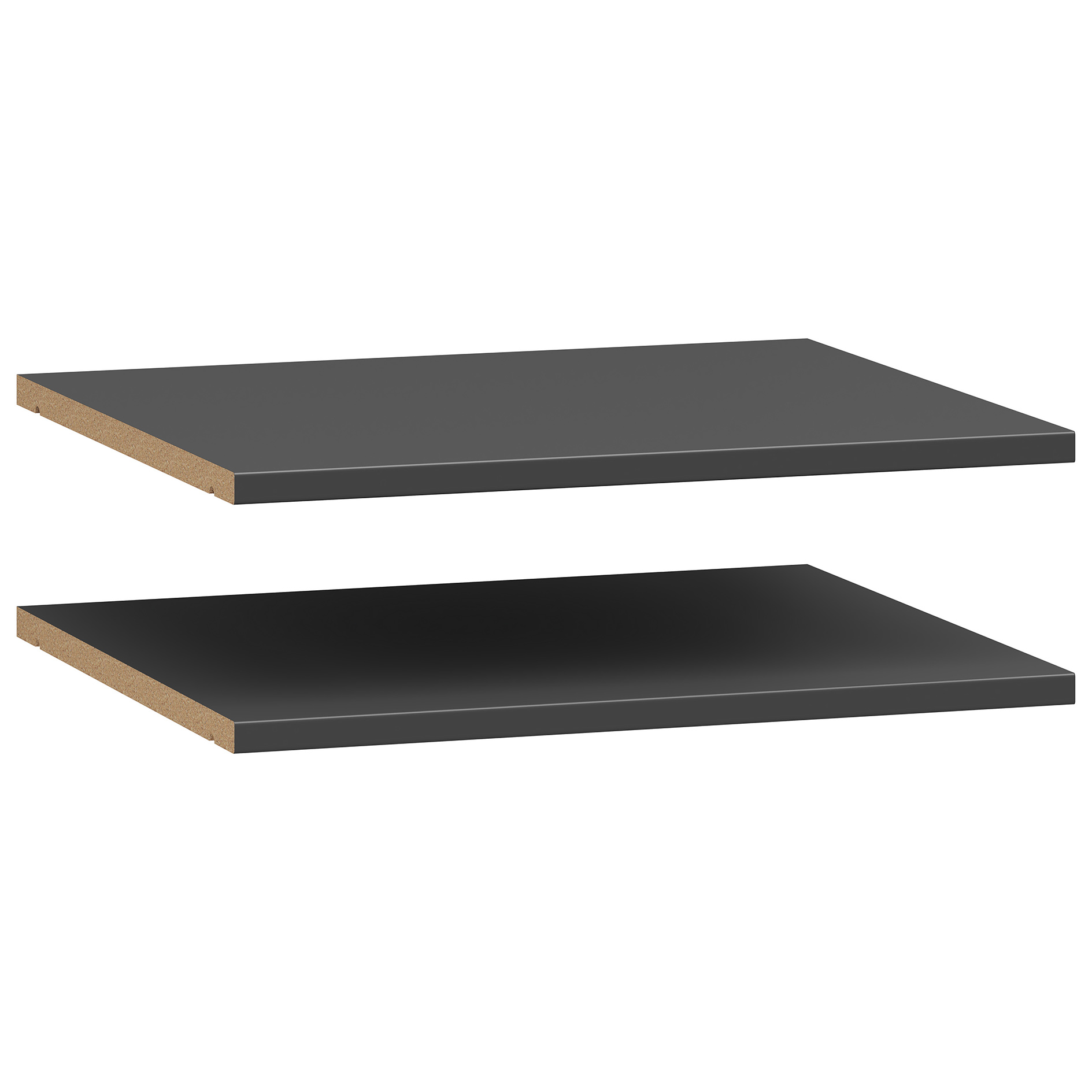 2-teiliges Einlegeboden-Set - anthrazit - 42 cm