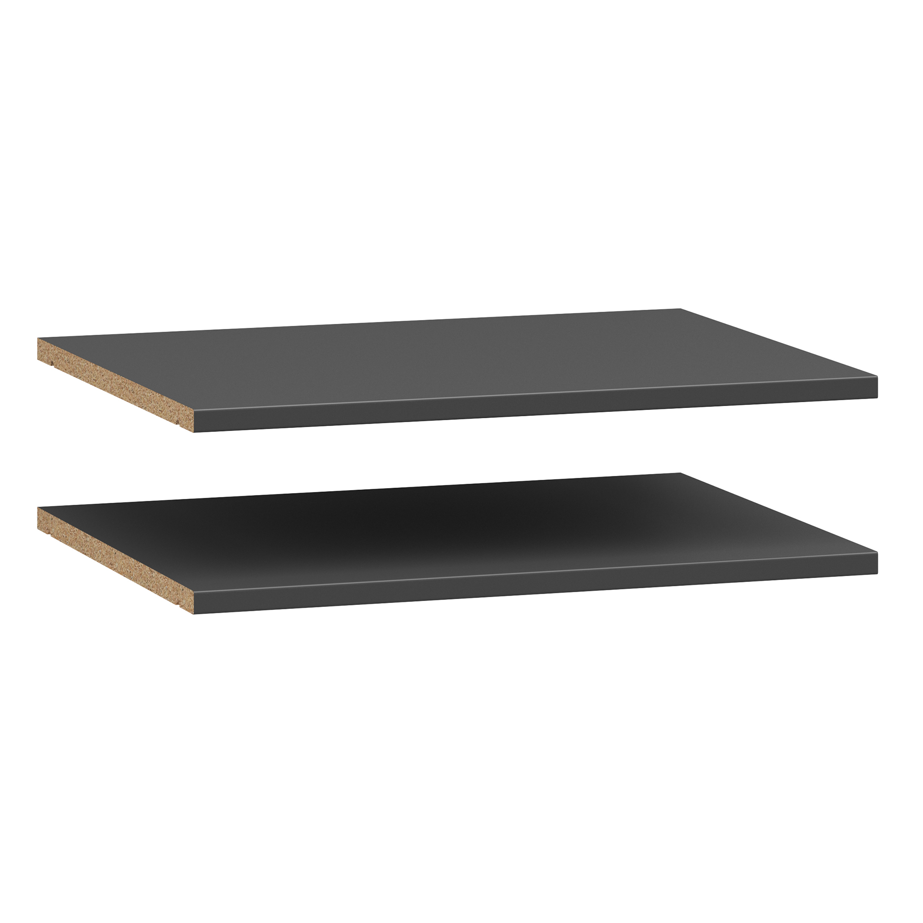2-teiliges Einlegeboden-Set - anthrazit - 47 cm