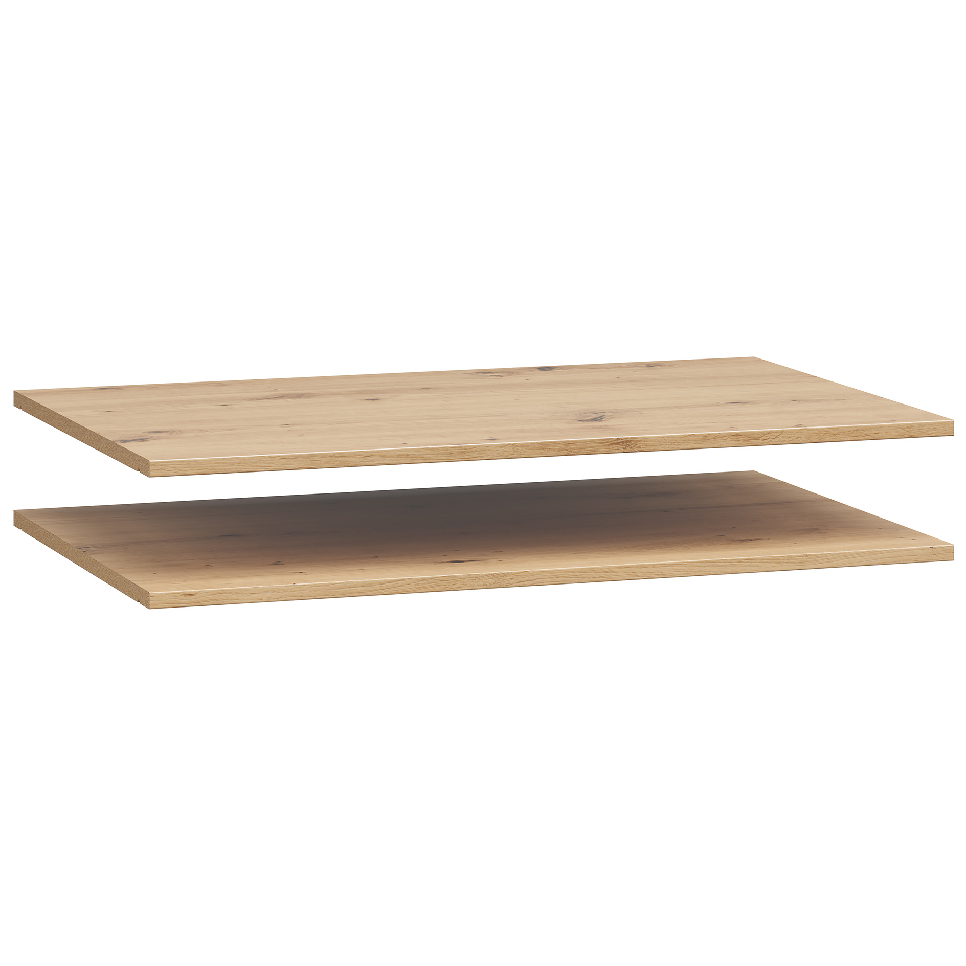 2-teiliges Einlegeboden-Set - Artisan Eiche - für 52 cm Tiefe