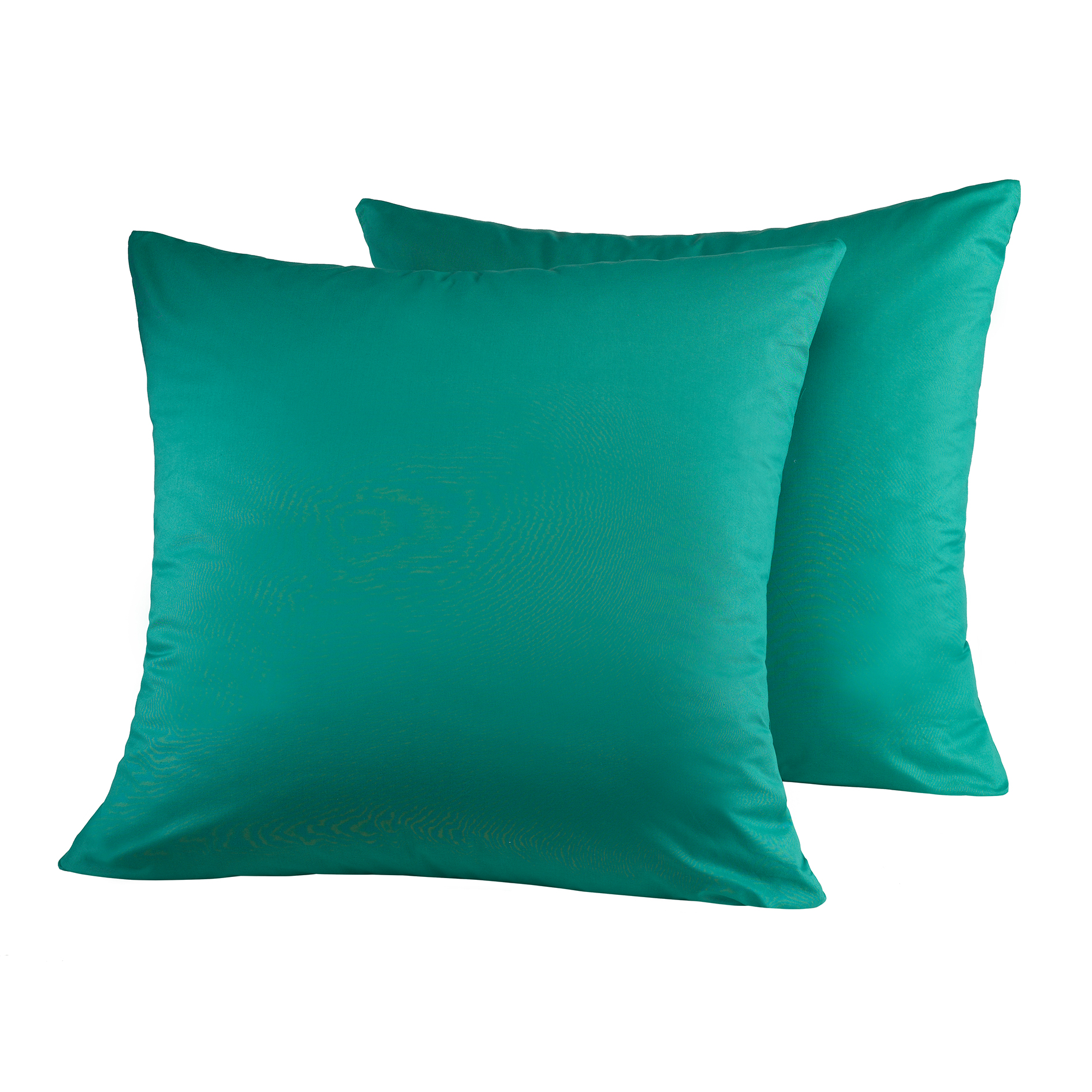2er-Pack Kissenbezüge - smaragd - 40x40 cm