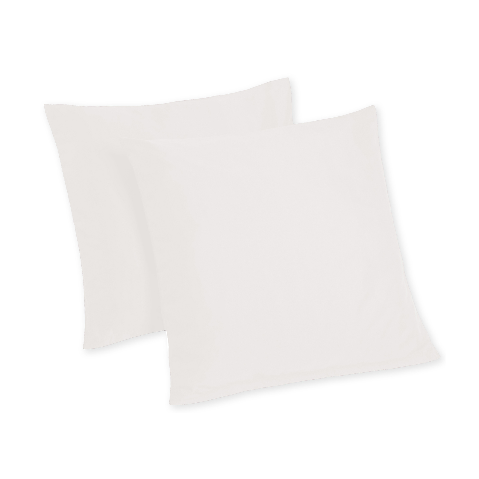 2er-Pack Kissenbezug - weiß - 40x40 cm