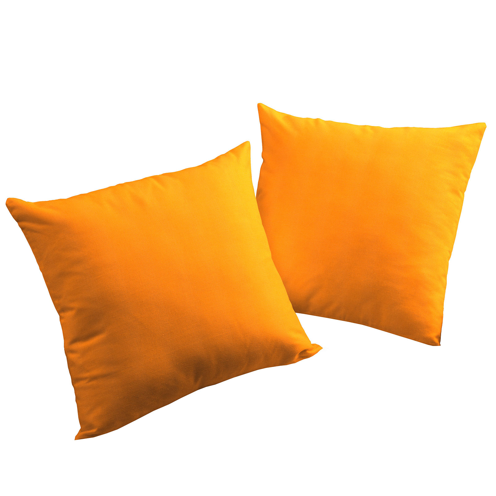 2er Pack Kissenhüllen WIRTHNATUR - orange - 40x40 cm