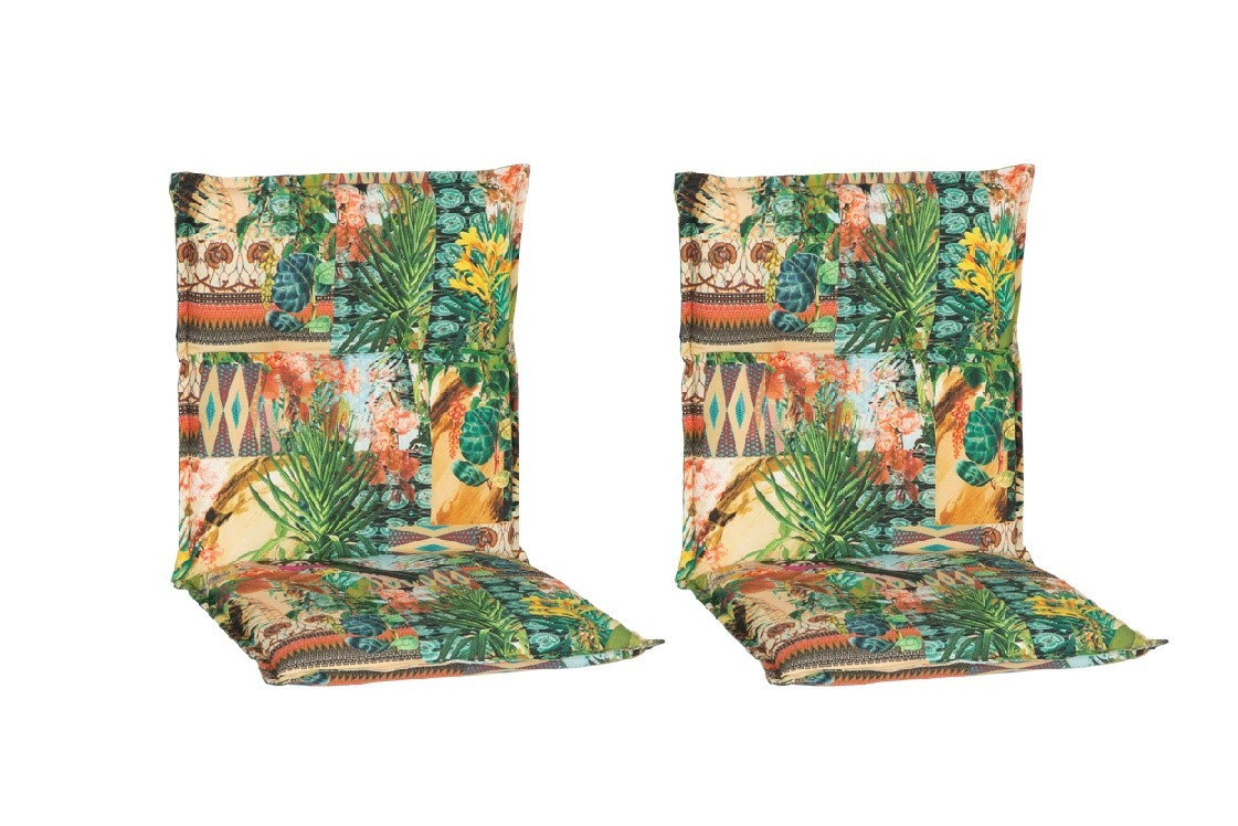 2x Saumauflage Niederlehner - bunt - Dschungel - 46x98 cm