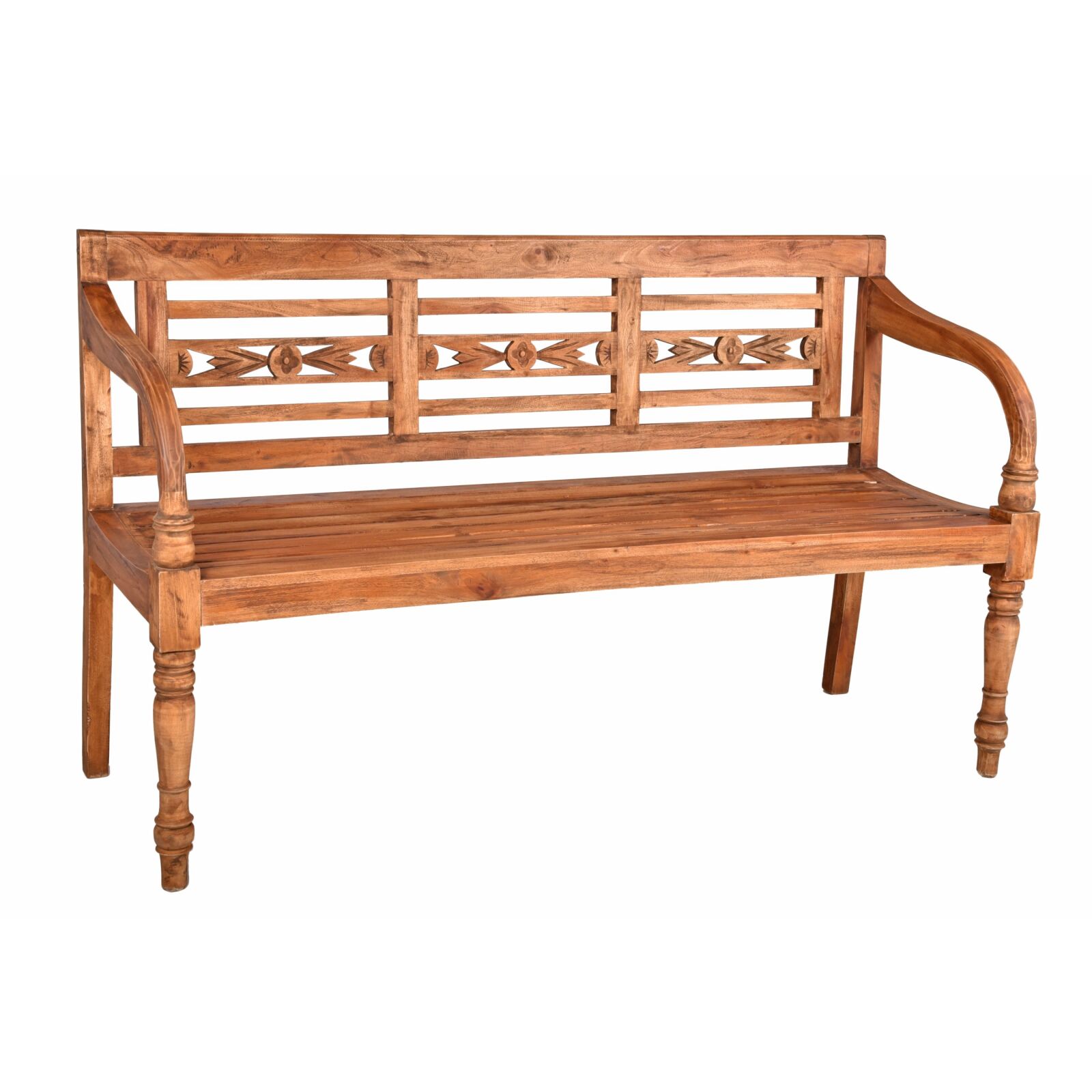 3-Sitzer Gartenbank MOYO - natur - 150 cm