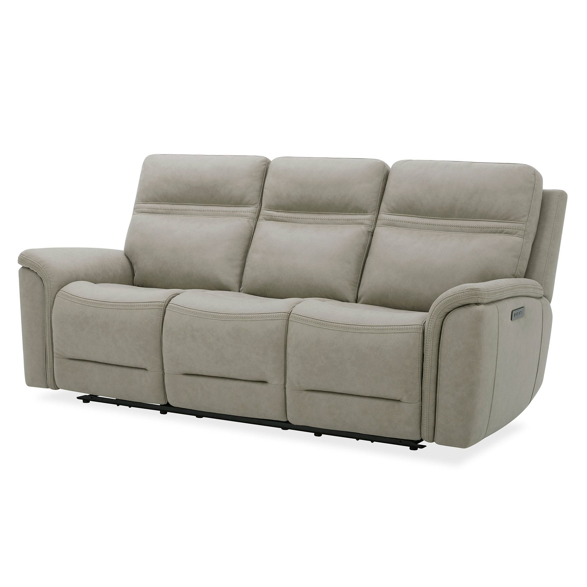 3-Sitzer-Sofa - beige - elektrische Relaxfunktion