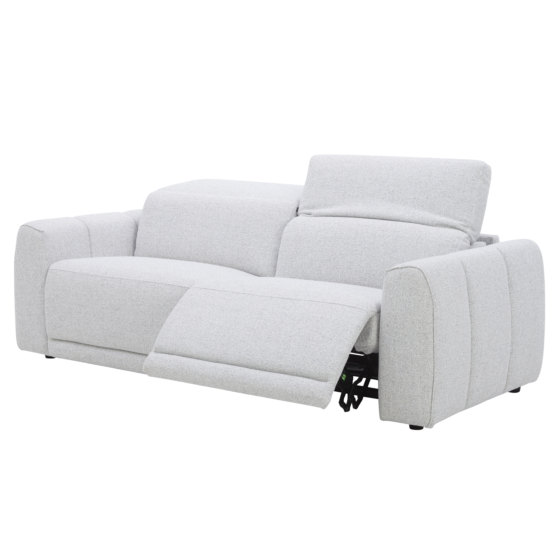 3-Sitzer-Sofa - grau - 2x elektrische Relaxfunktion