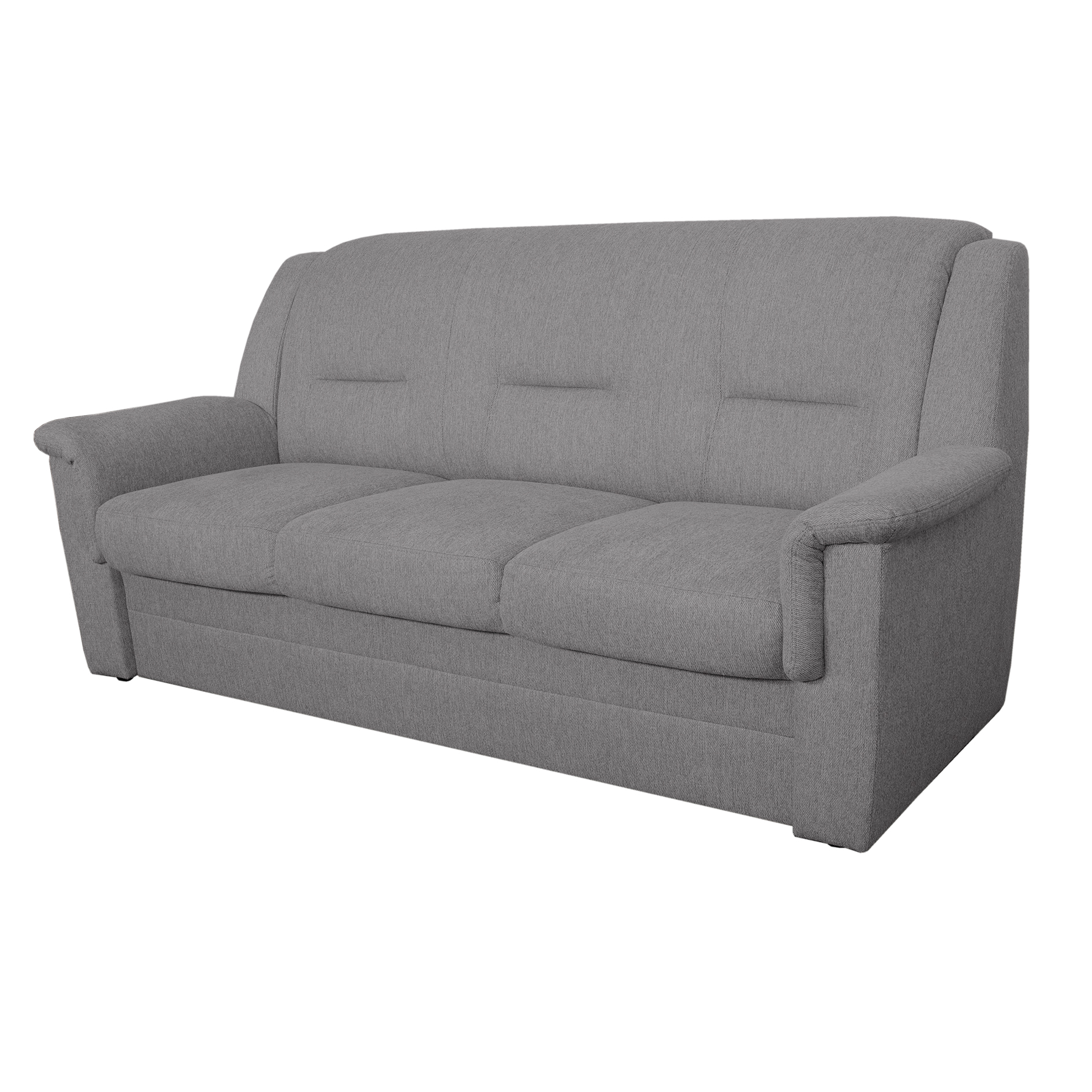 3-Sitzer-Sofa - greige - Webstoff - 209 cm