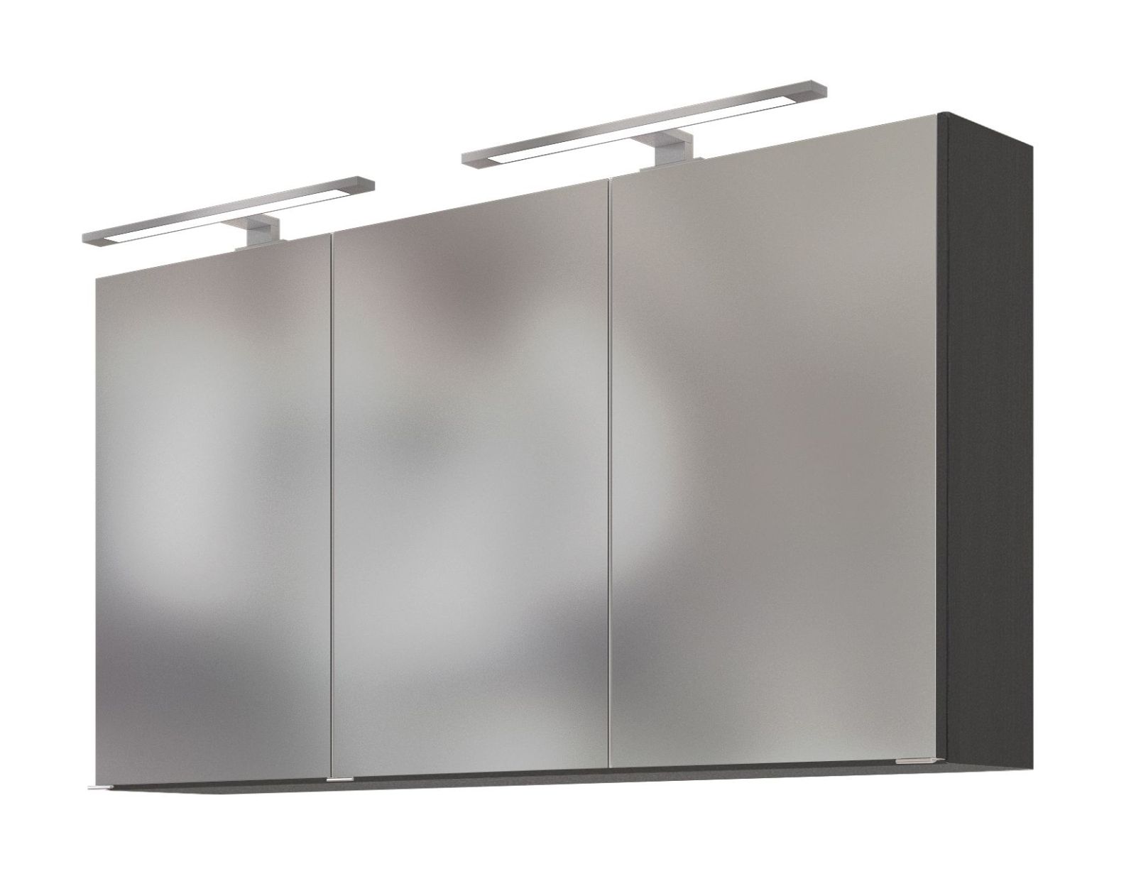 3D-Spiegelschrank AREZZO - graphitgrau - 120 cm