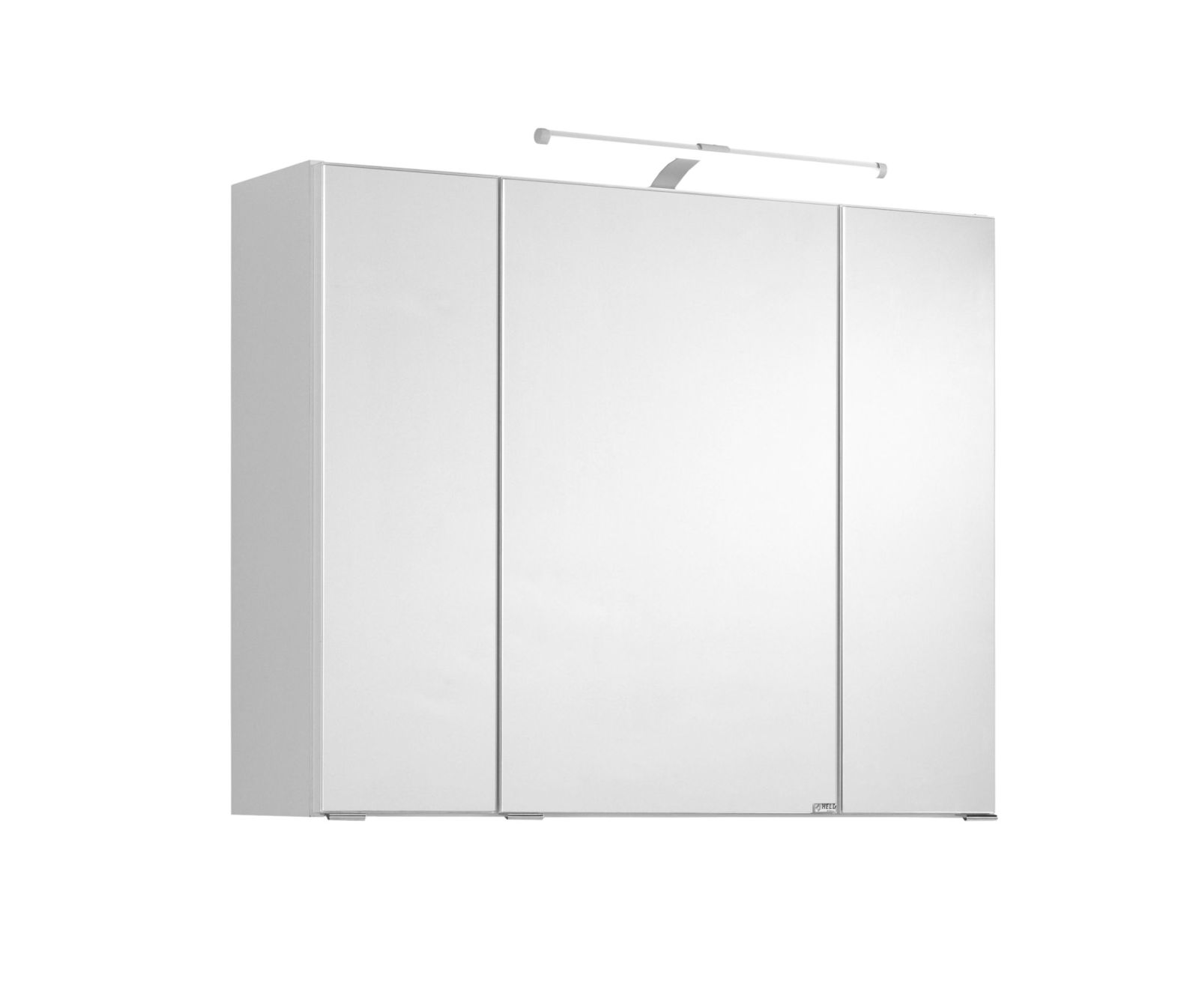 3D-Spiegelschrank BOLOGNA - weiß - 80 cm breit