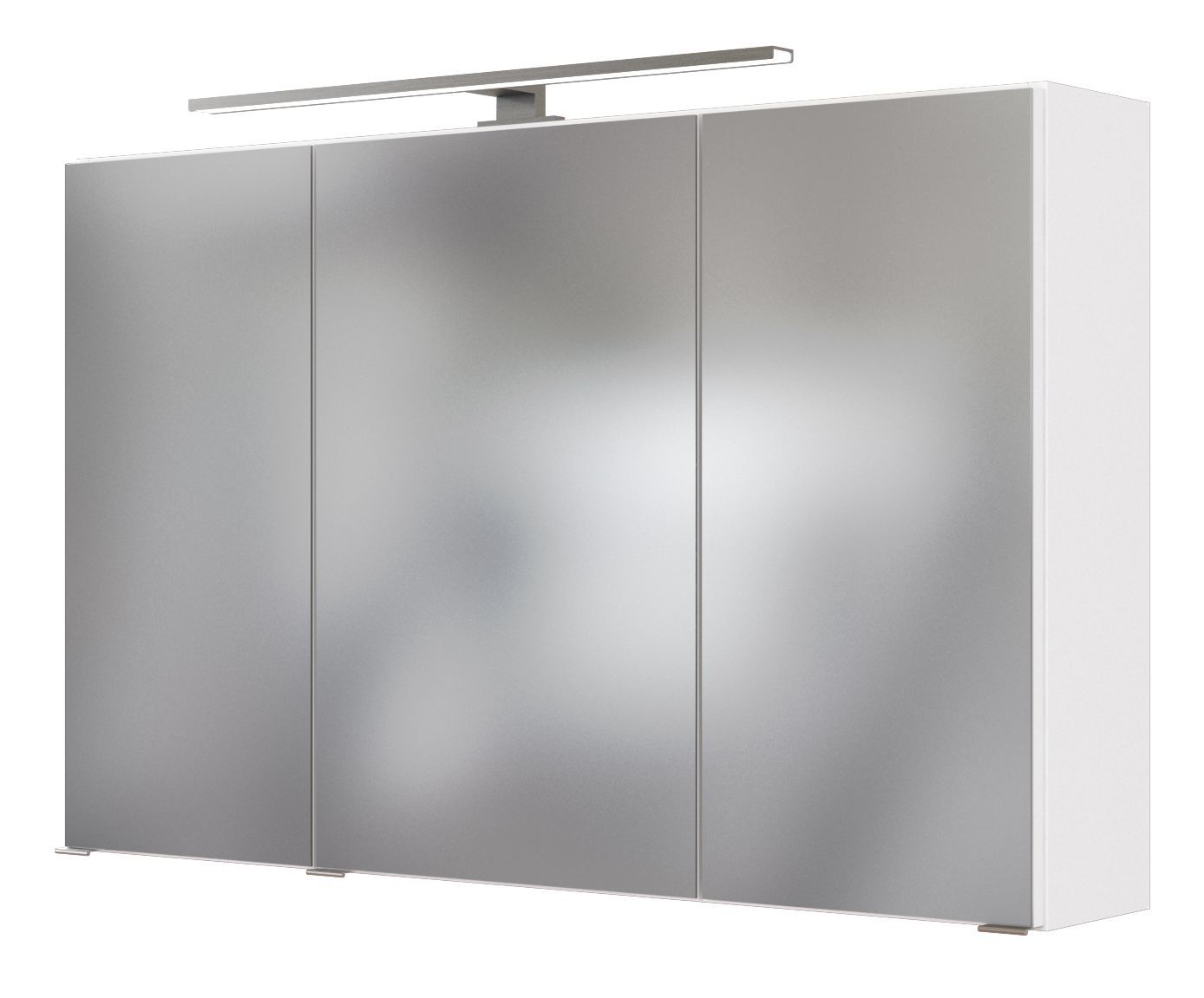 3D-Spiegelschrank GARDA - weiß - 100 cm