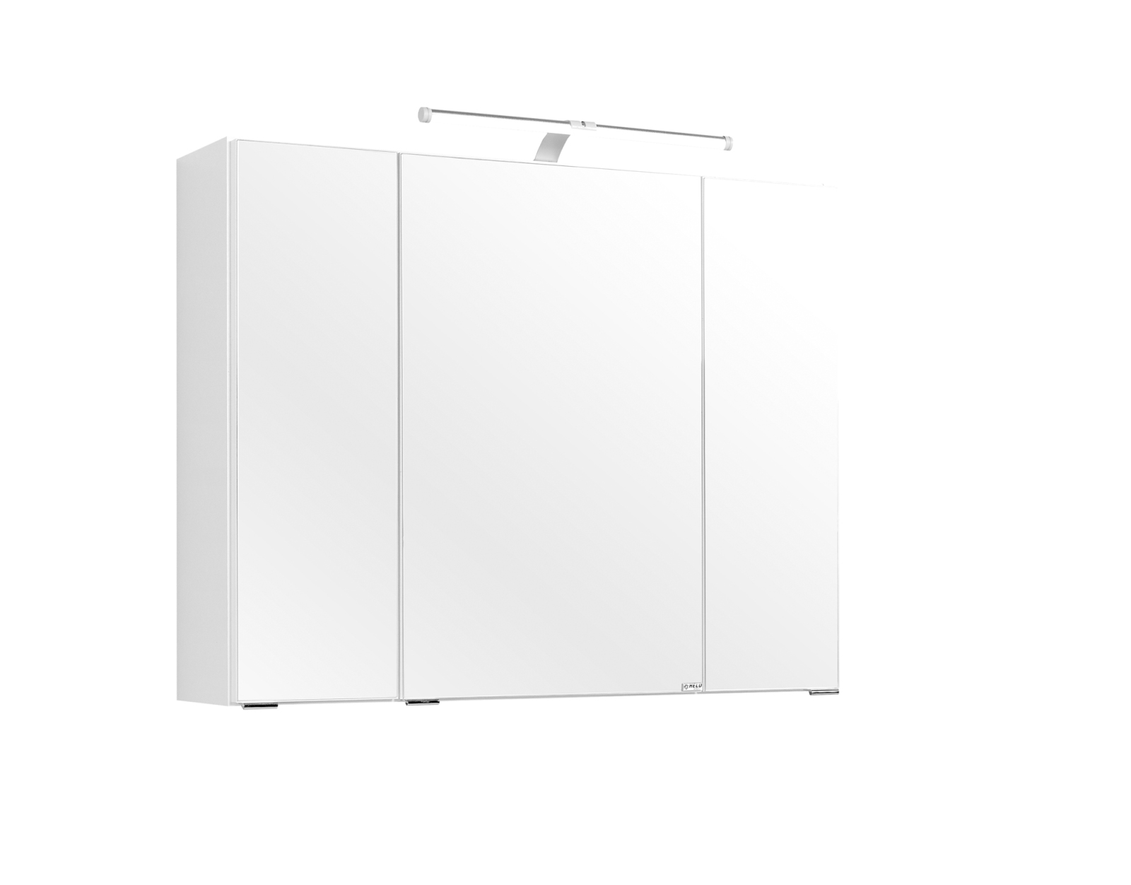 3D Spiegelschrank - PORTOFINO - weiß - 80 cm