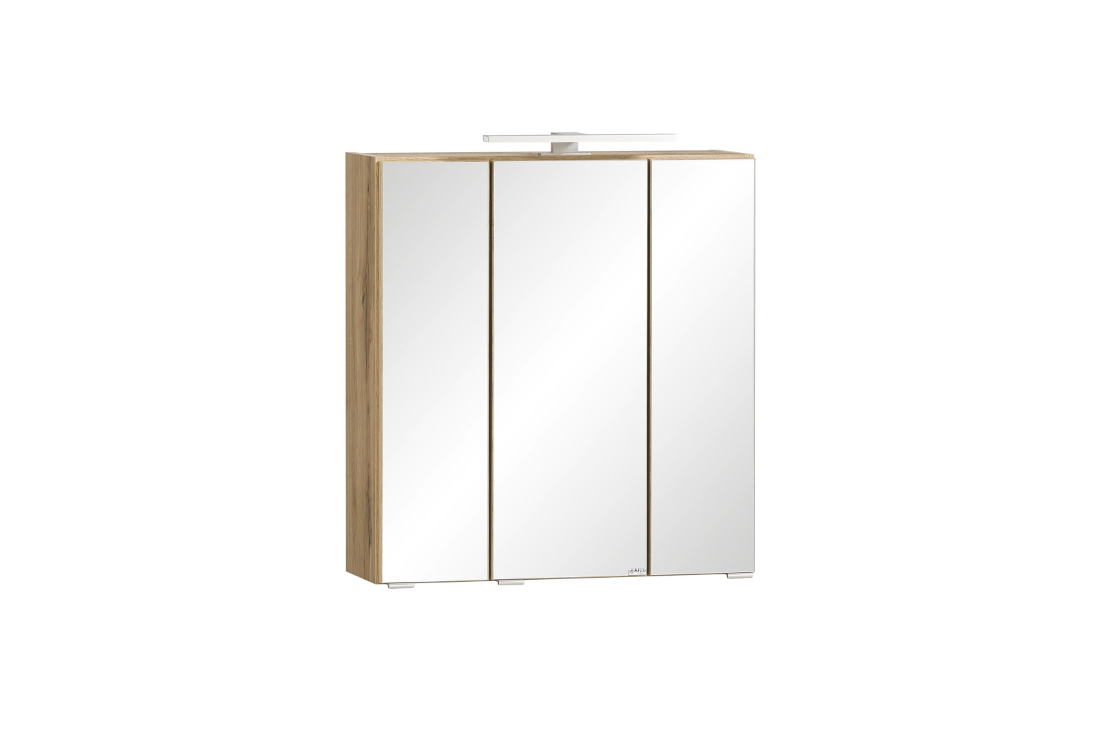 3D-Spiegelschrank - Wotaneiche - 60 cm