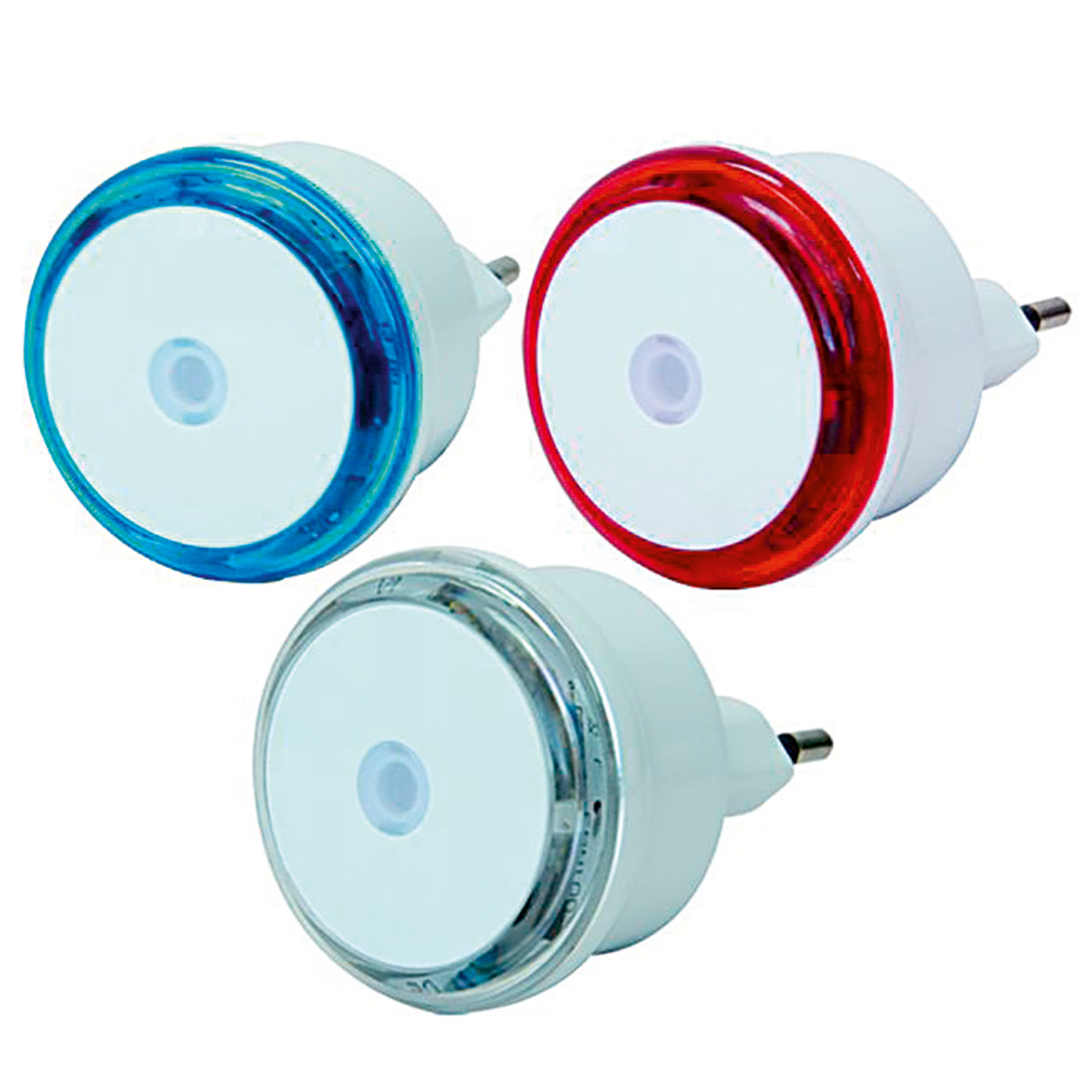 Revolt LED Nachtlicht Steckdose Mit Sensor Revolt - Mit Bewegungsmelder & Lichtsensor Dämmerungs- Steckdose 4er Pack Led Nachtlicht Bewegungsmelder Batterie