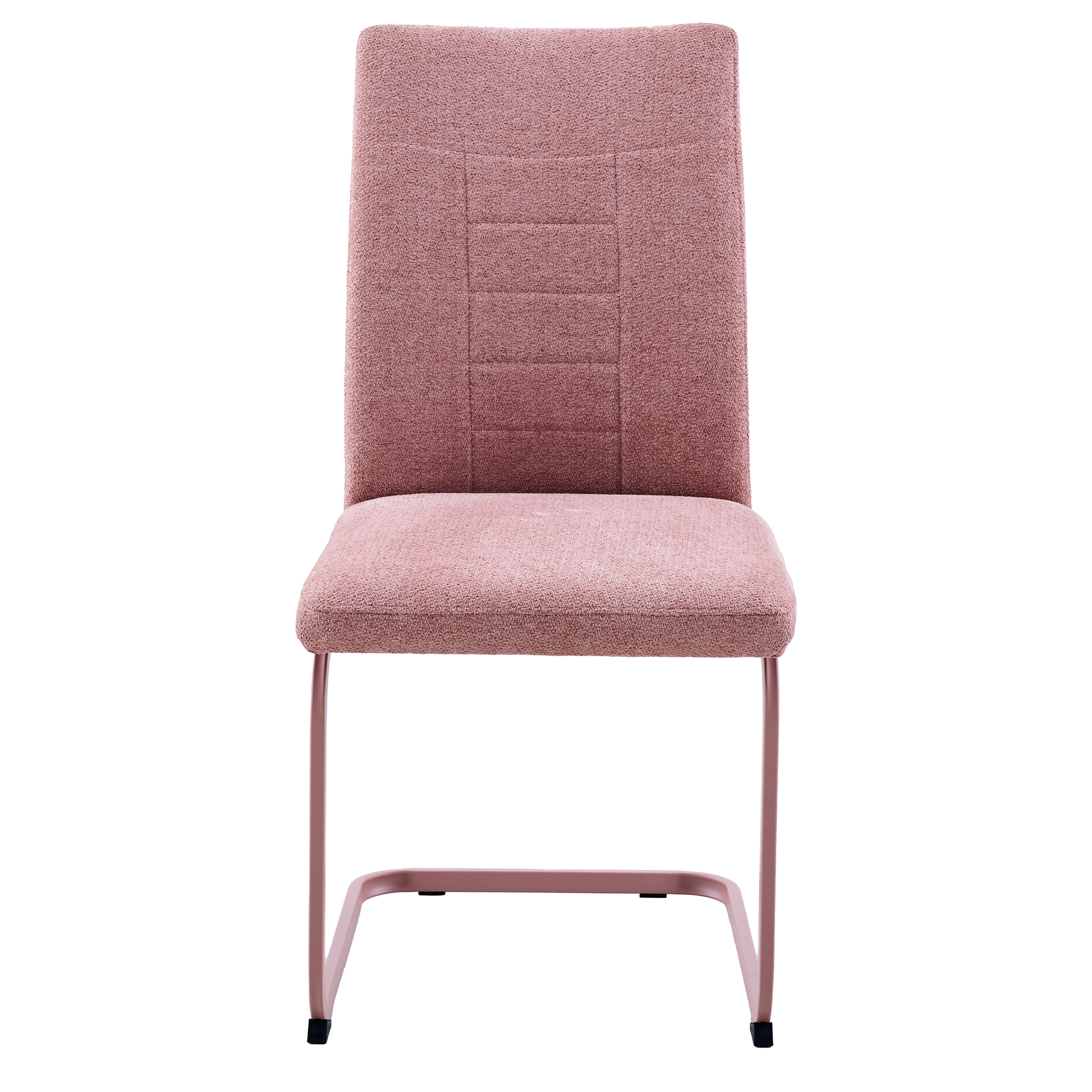 4-teiliges Schwingstuhl-Set - apricot - XL-Sitzbreite
