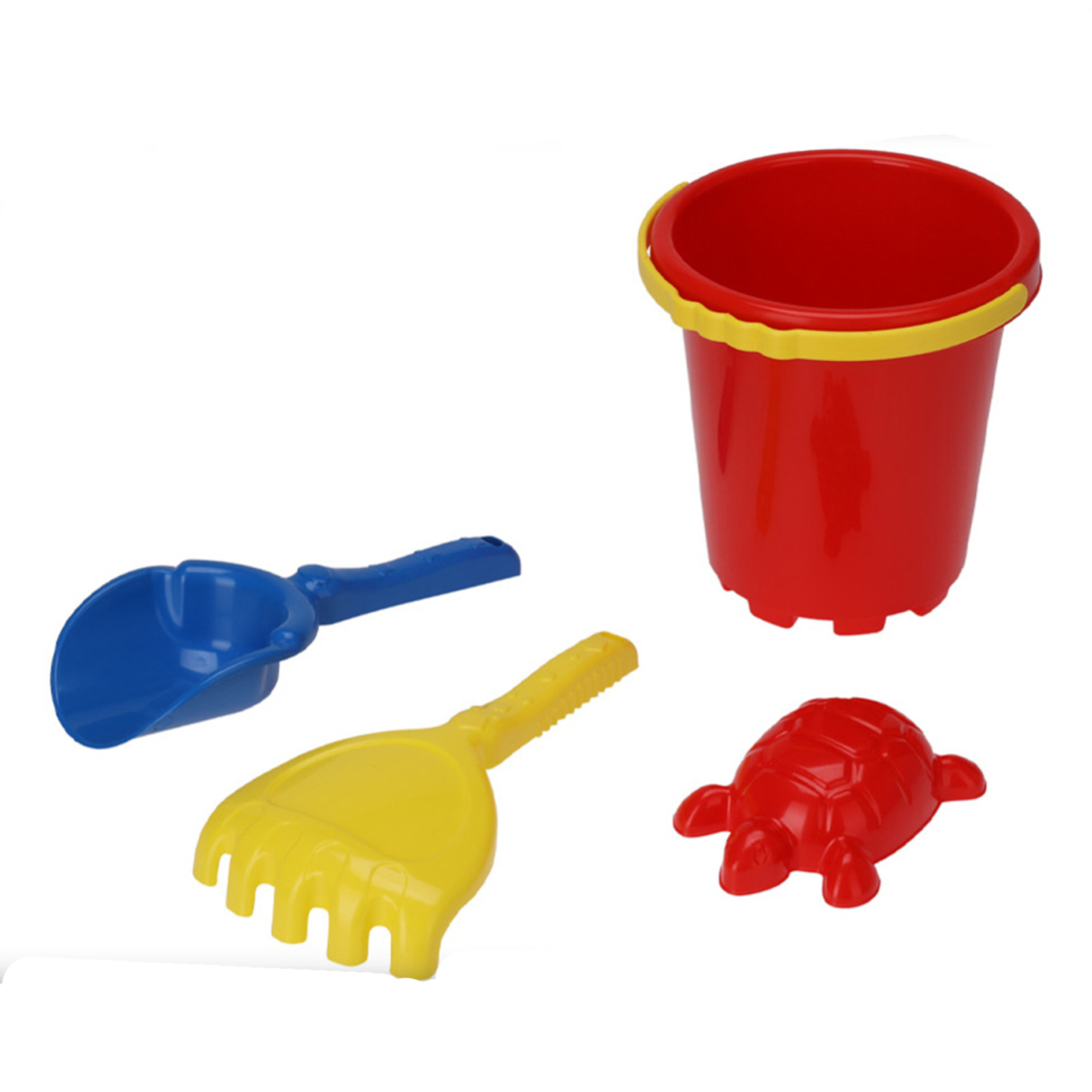 Ecoiffier Partner Strandspiel Burg-Eimer 18,5 Cm – Robuster Sandspielzeug-Set Für Strand Und Sandkasten