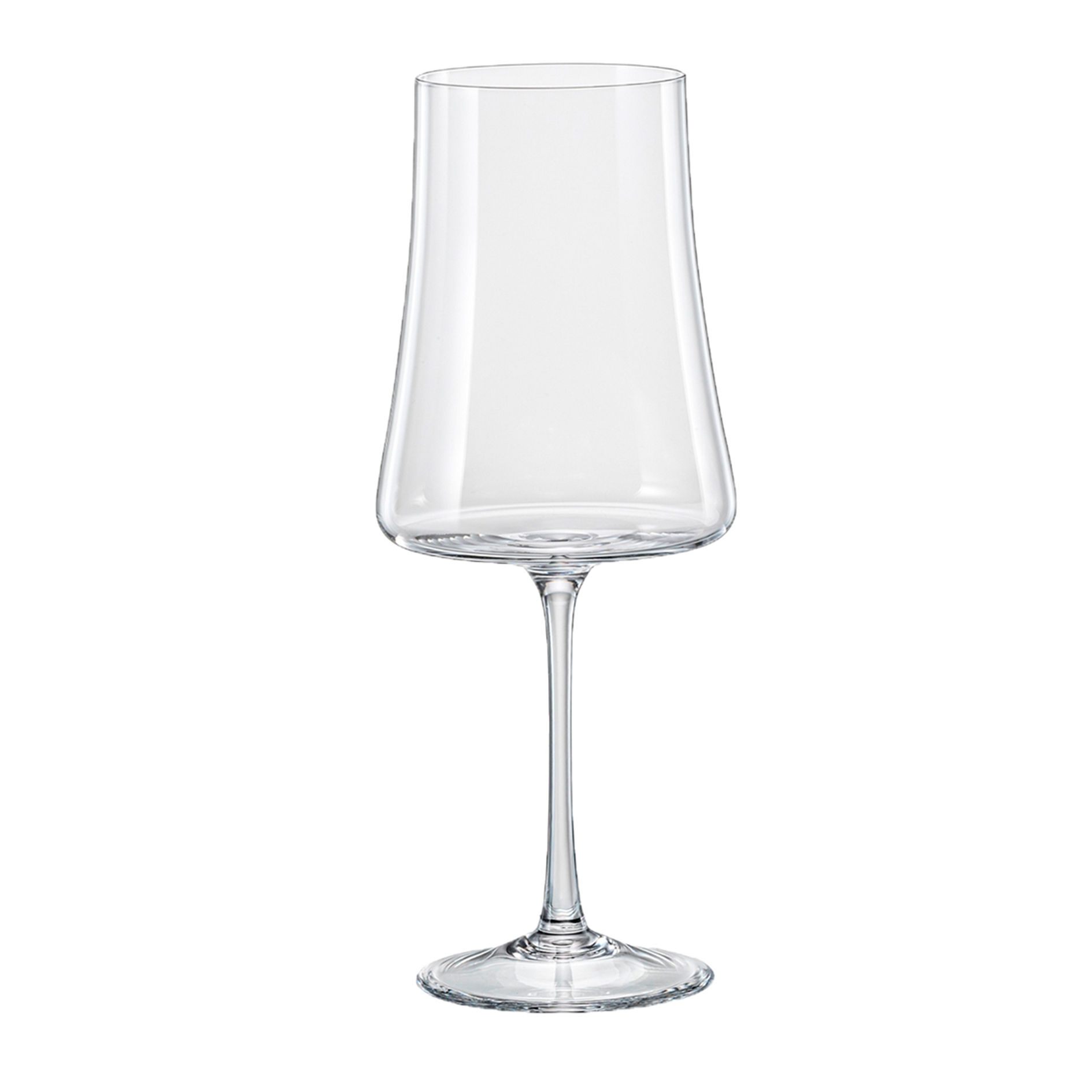 6er-Set Rotweingläser - Kristallglas - 460 ml