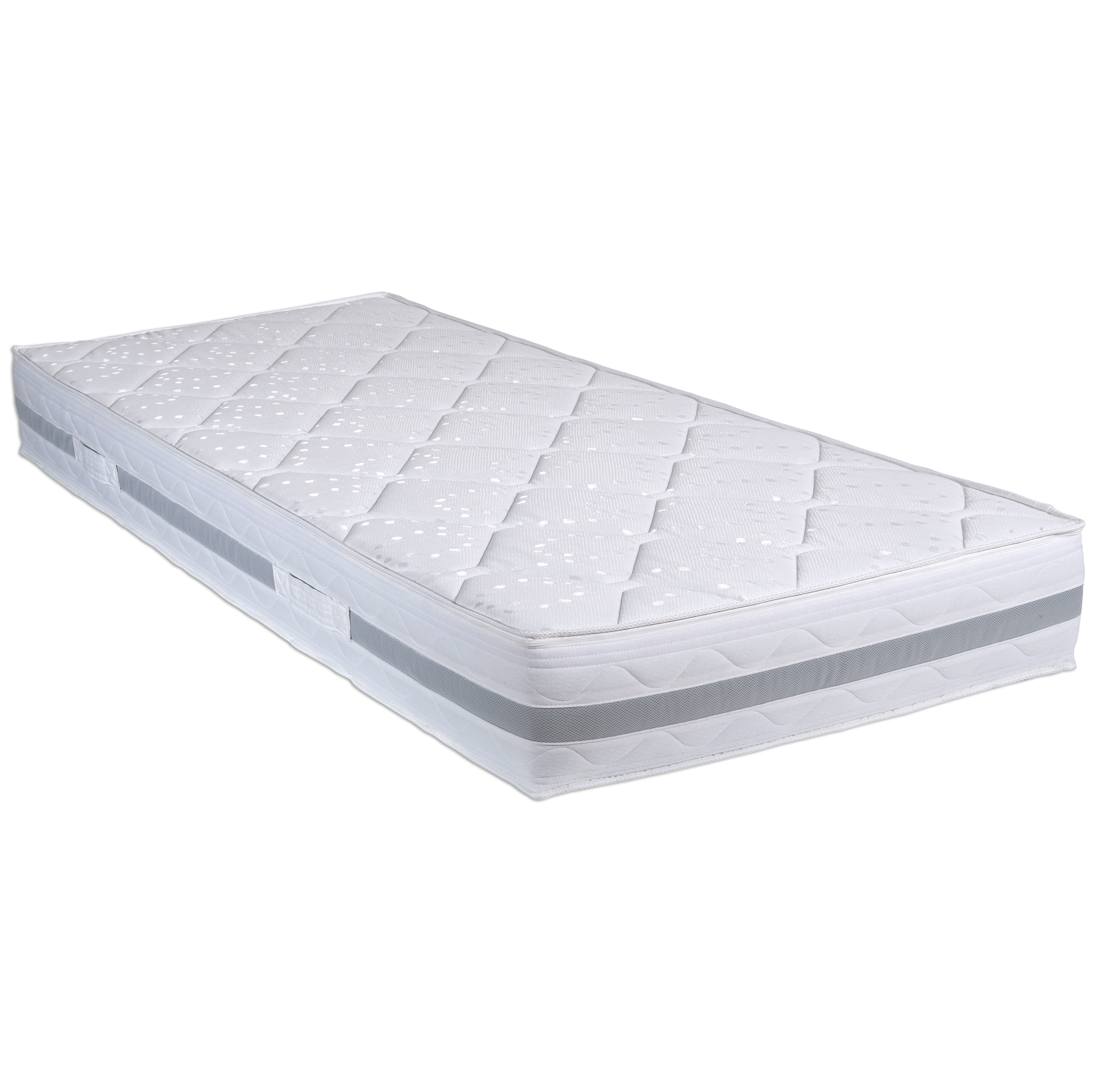 7-Zonen-Gel-Kaltschaummatratze DUO GEL PREMIUM - H2 - 90x200 cm