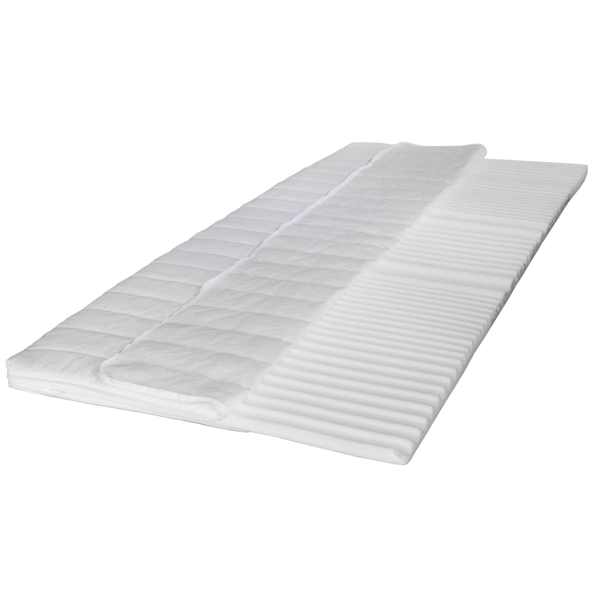 7-Zonen-Komfortschaum-Topper - H2/H3 - wendbar - 90x200 cm