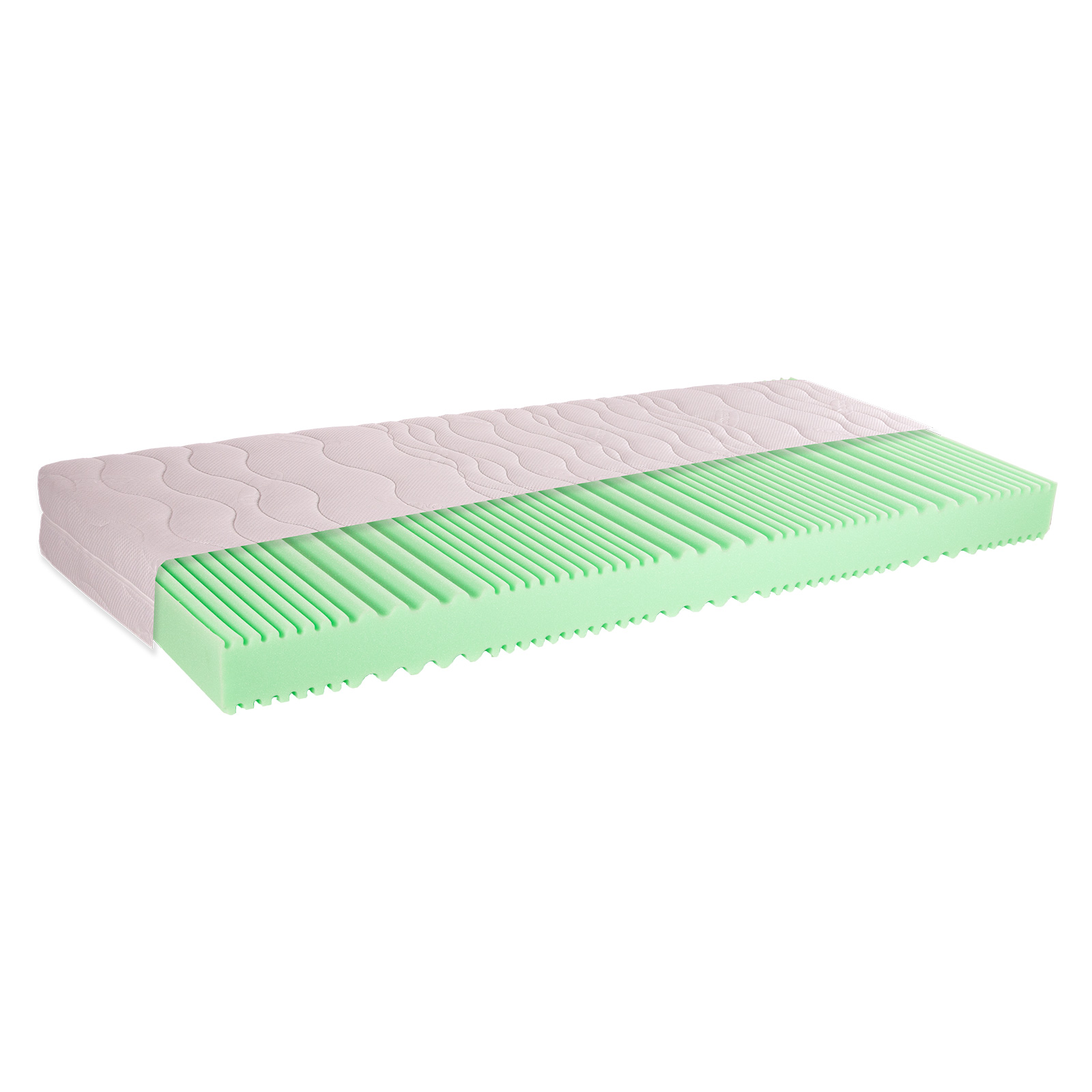 7-Zonen Komfortschaummatratze GREEN VITA - H2 - 100x200 cm