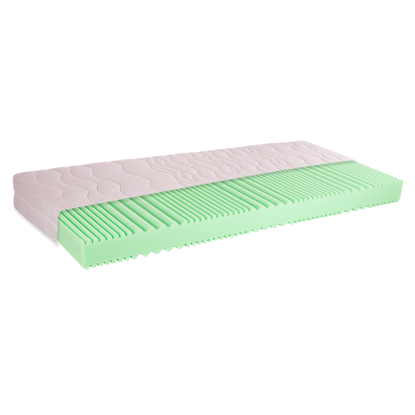 7-Zonen Komfortschaummatratze GREEN VITA - H2 - 120x200 cm
