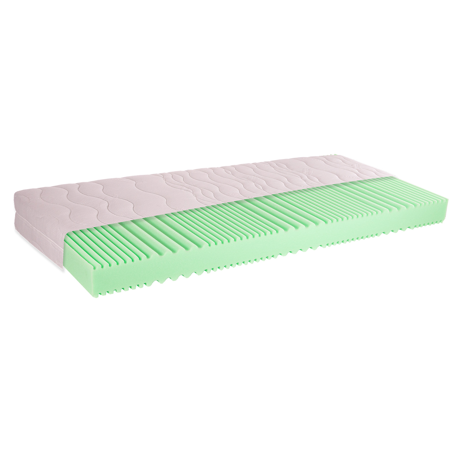 7-Zonen Komfortschaummatratze GREEN VITA - H2 - 140x200 cm