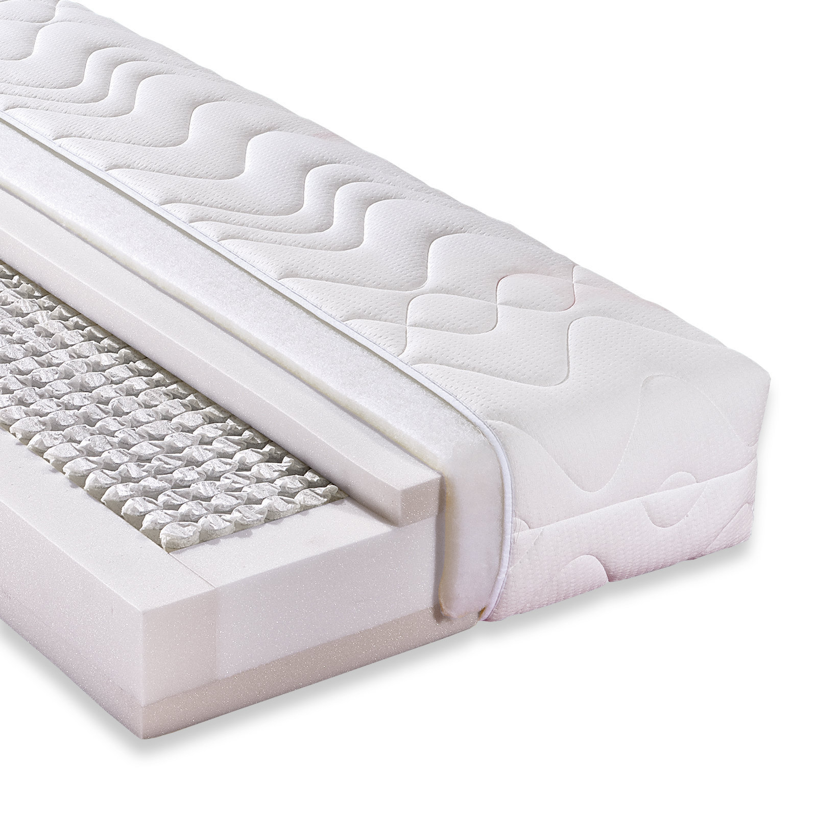 7-Zonen-Taschenfederkernmatratze ACCORD 1000 DELUXE - H3 - 90x210 cm