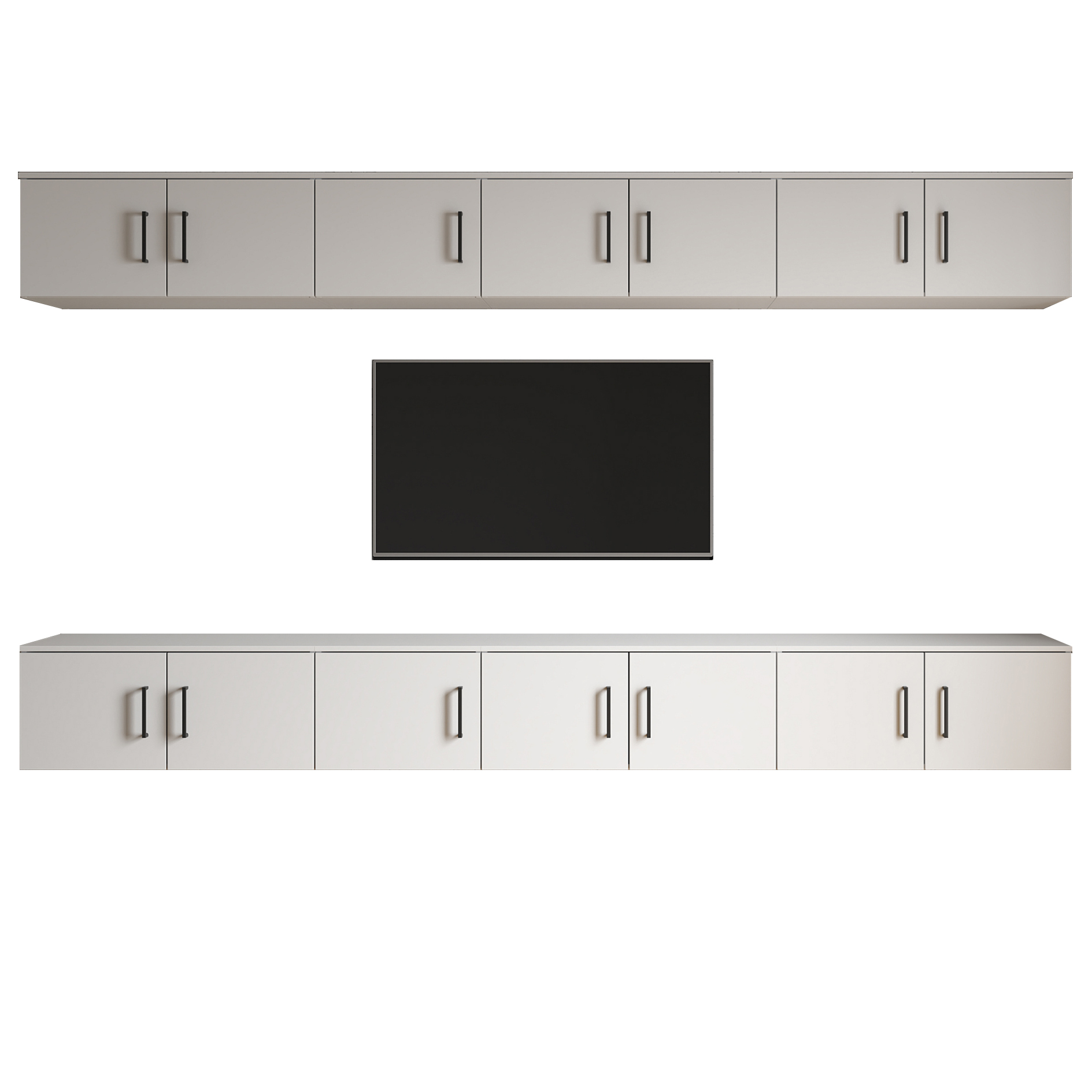 8-teiliges Multi-Stauraum-Set 4 - weiß