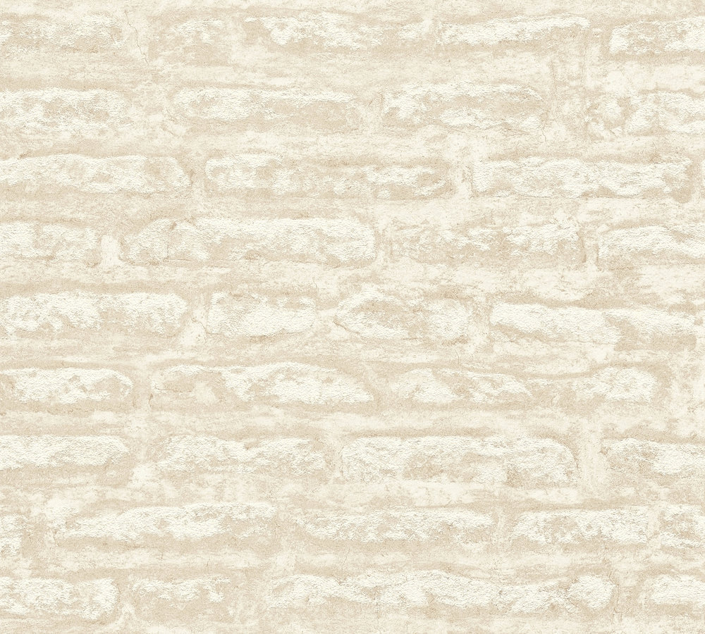 A.S. Creation Vliestapete ATTRACTIVE 2 - beige - Steinoptik - 10 Meter