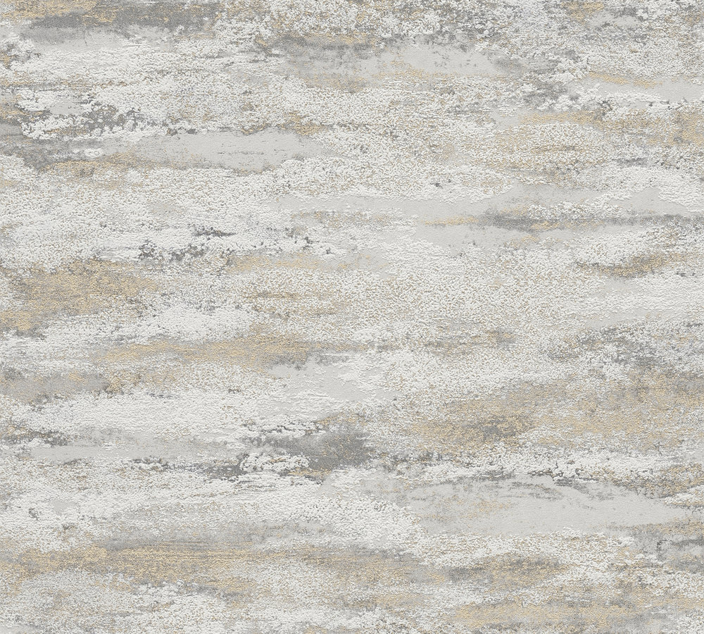 A.S. Creation Vliestapete ATTRACTIVE 2 - creme-grau - Putzoptik - 10 Meter