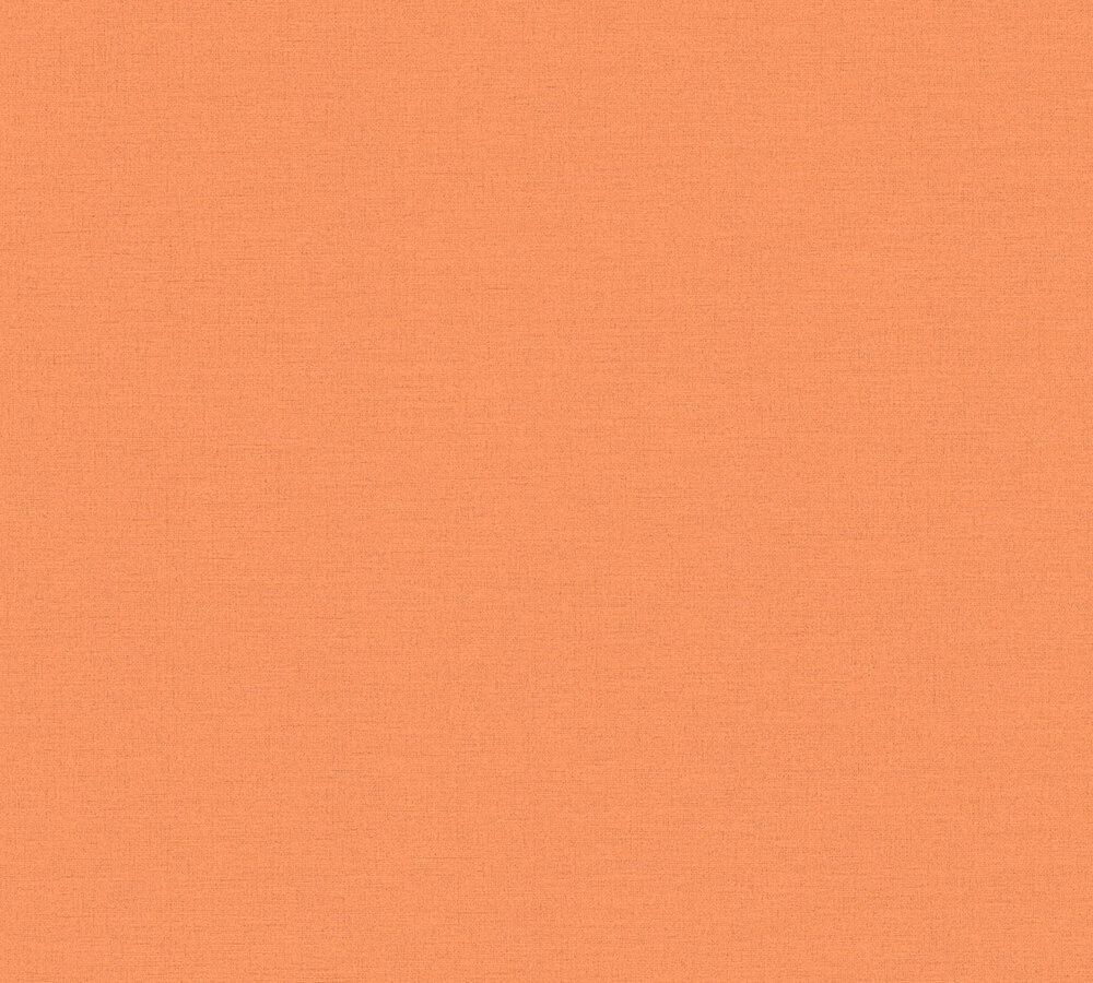 A.S. Creation Vliestapete COLOURFUL WORLD - orange - unifarben - feine Textilstruktur - 10 Meter