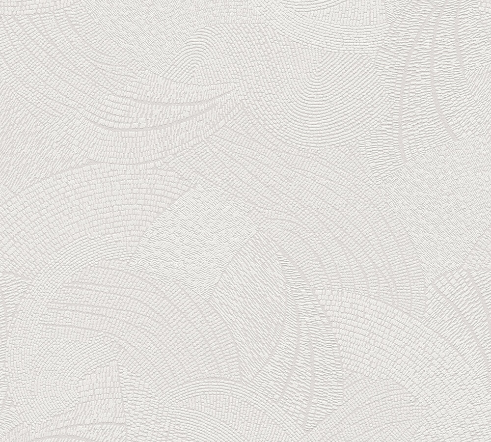 A.S. Creation Vliestapete FRENCH AFFAIR - grau-weiß - Grafik - 10 Meter