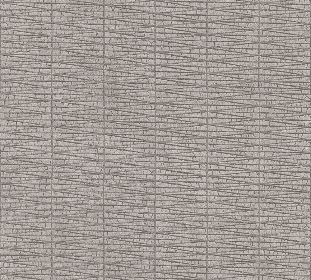 A.S. Creation Vliestapete - grau-silber - Struktur - 10 Meter