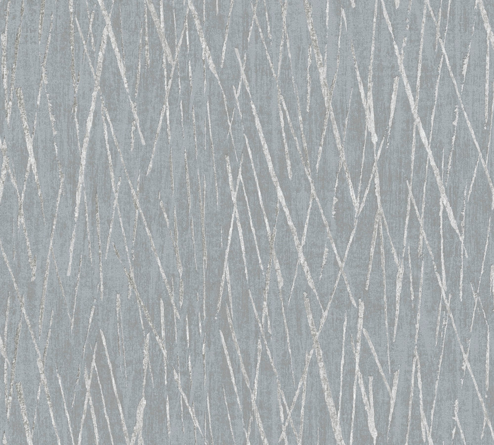 A.S. Creation Vliestapete - grau-silber - Struktur - 10 Meter