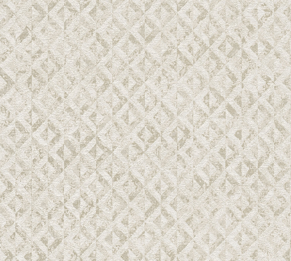 A.S. Creation Vliestapete JADE 2 - weiß-gold - Grafik - 10 Meter