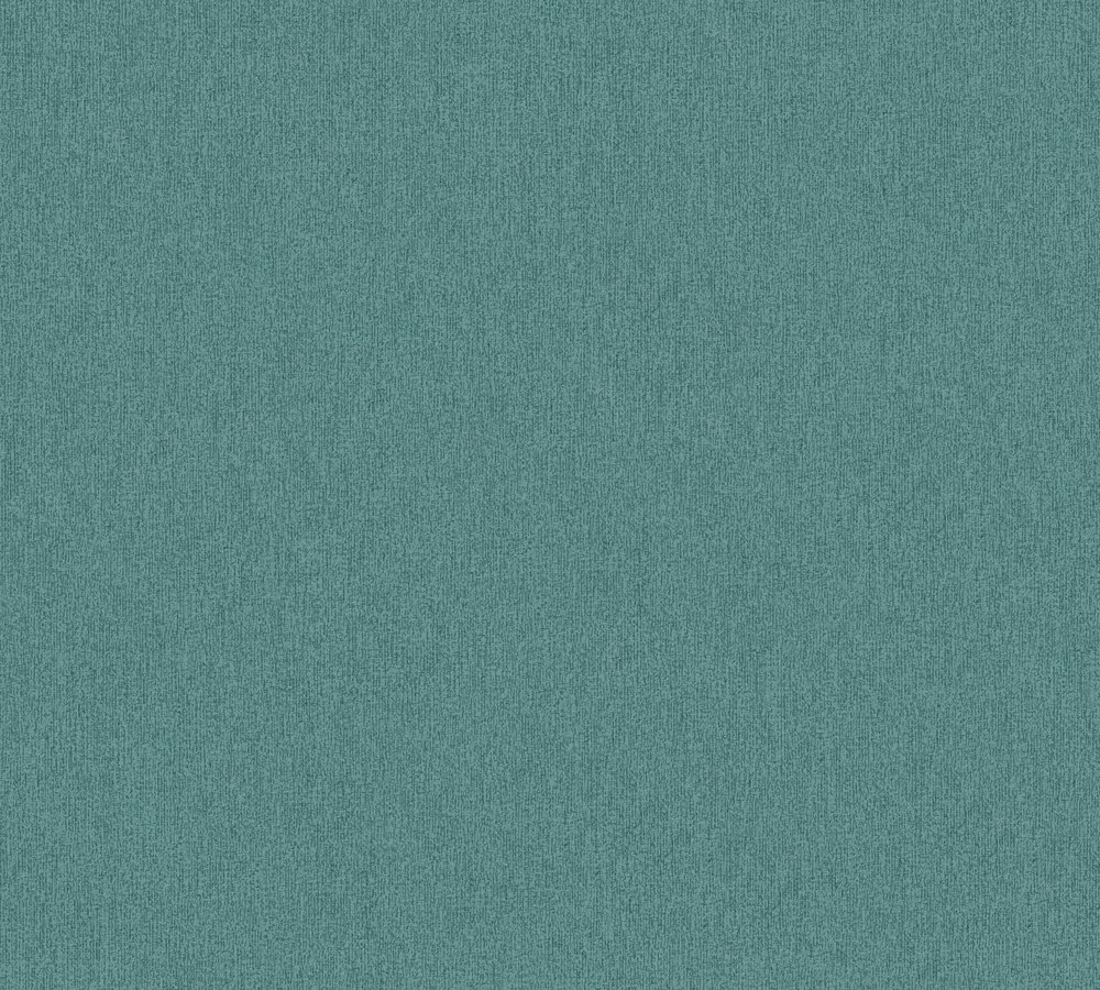 A.S. Creation Vliestapete - petrol-blau - uni - 10 Meter