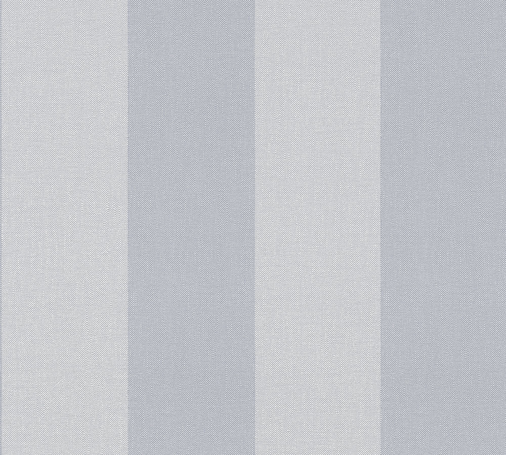 A.S. Creation Vliestapete PURE ELEGANCE - blau-grau - gestreift - 10 Meter
