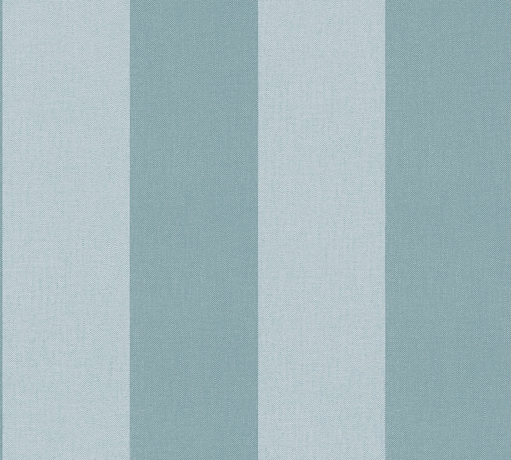 A.S. Creation Vliestapete PURE ELEGANCE - blau-türkis - gestreift - 10 Meter