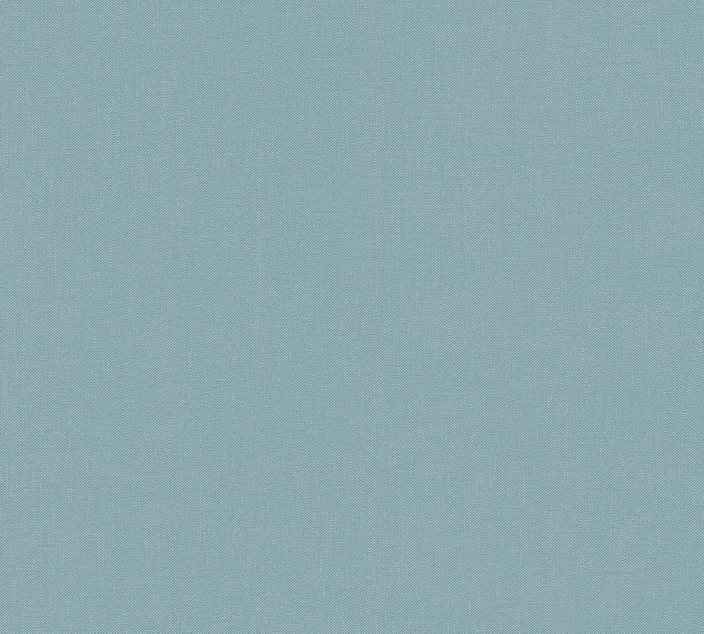 A.S. Creation Vliestapete PURE ELEGANCE - blau-türkis - uni - feine Struktur - 10 Meter