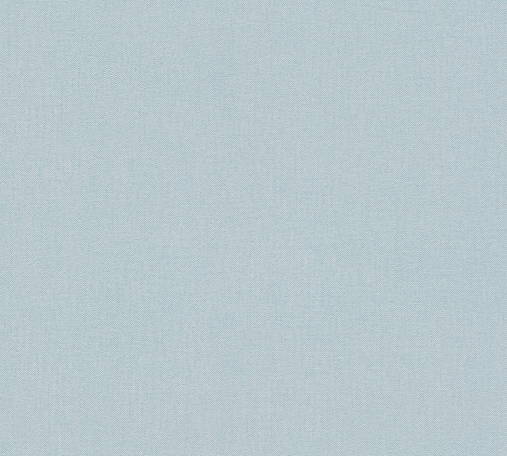 A.S. Creation Vliestapete PURE ELEGANCE - blau - uni - feine Struktur - 10 Meter