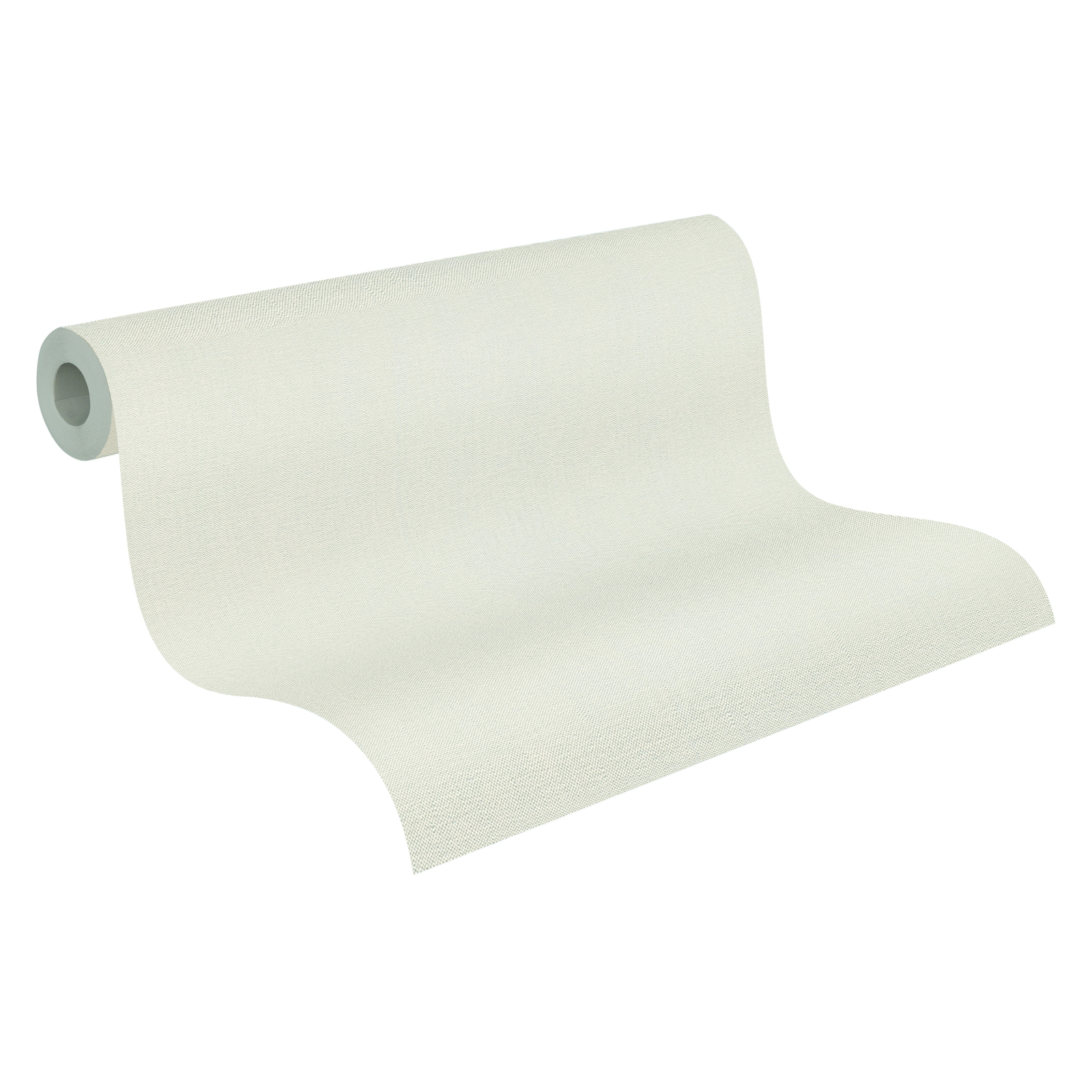 A.S. Creation Vliestapete PURE ELEGANCE - creme-weiß - uni - feine Struktur - 10 Meter