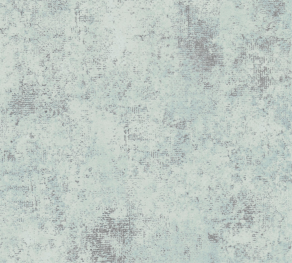 A.S. Creation Vliestapete THE BOS - blau-grau - Betonoptik mit Metallic Effekt - 10 Meter