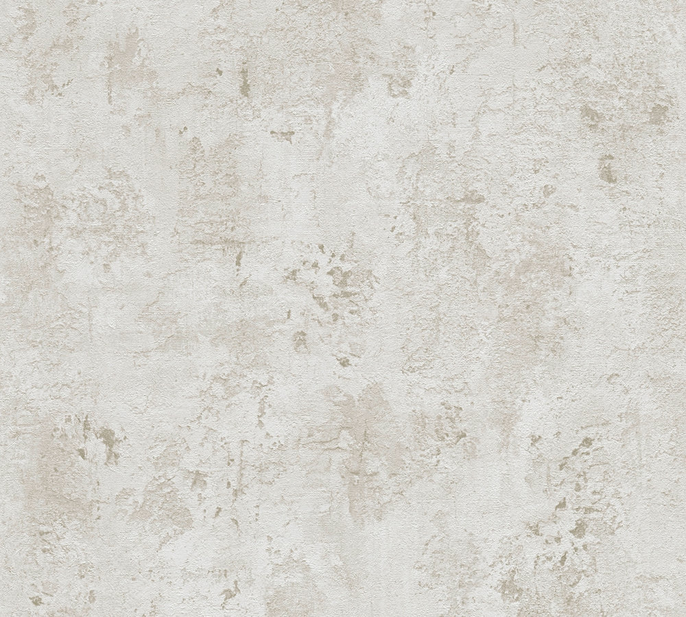 A.S. Creation Vliestapete THE BOS - grau-beige - Betonoptik - 10 Meter