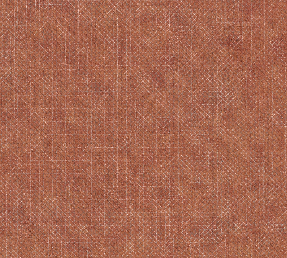 A.S. Creation Vliestapete THE BOS - orange-rot - mit Metallic Effekt - 10 Meter